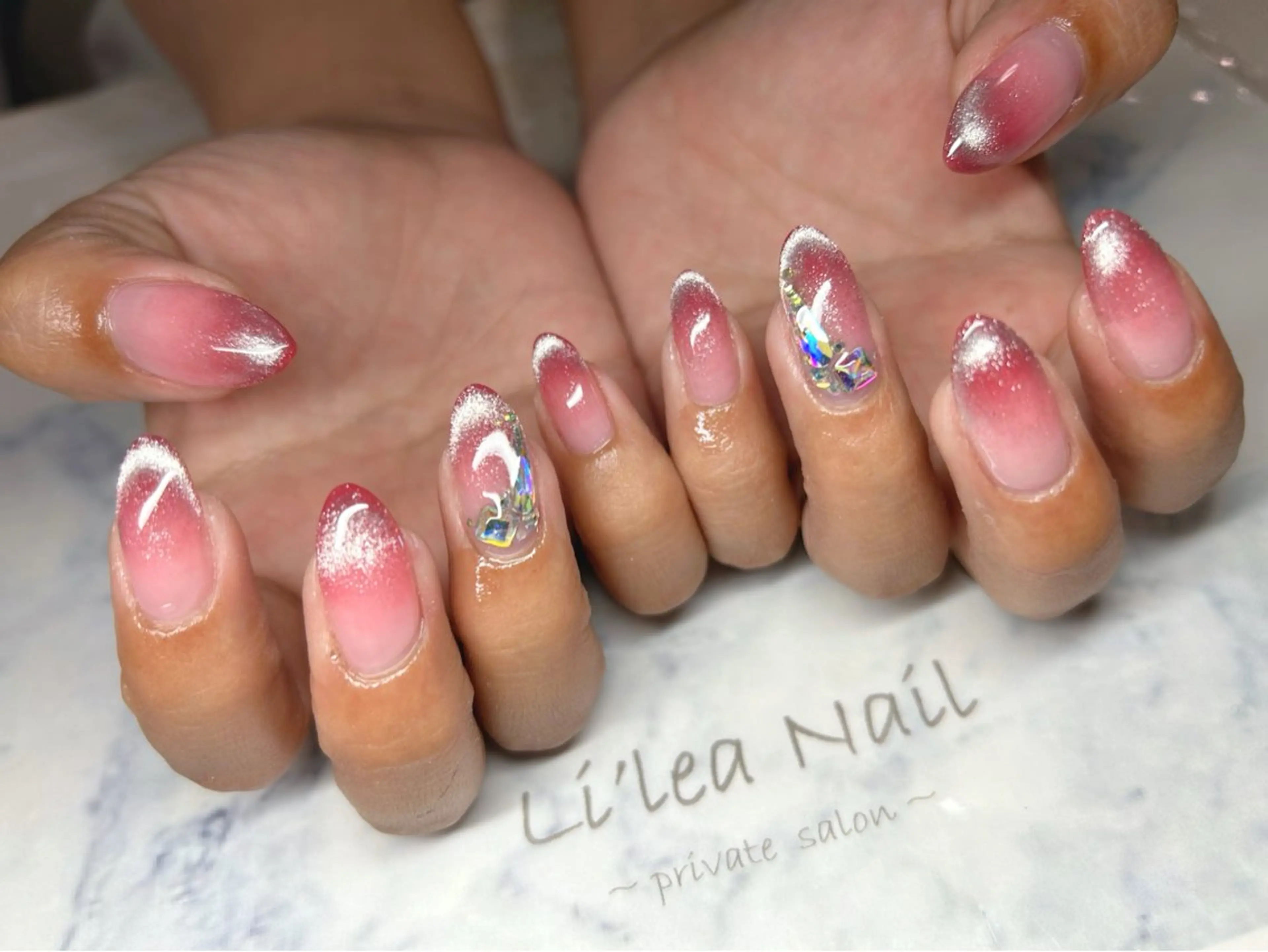 ネイル ハンドネイル Li'leaNail AINAのネイルデザイン