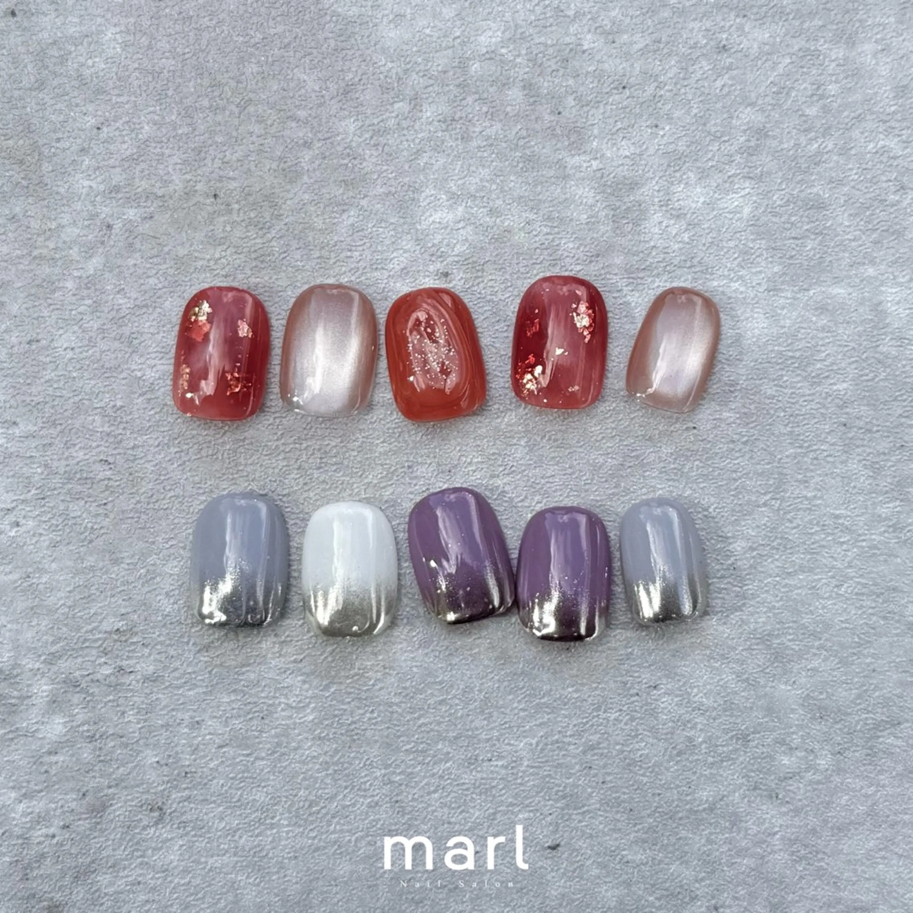 ネイル ハンドネイル marl -Msisnailsalon-甲子園店所属・marl 甲子園店 aiのネイルデザイン