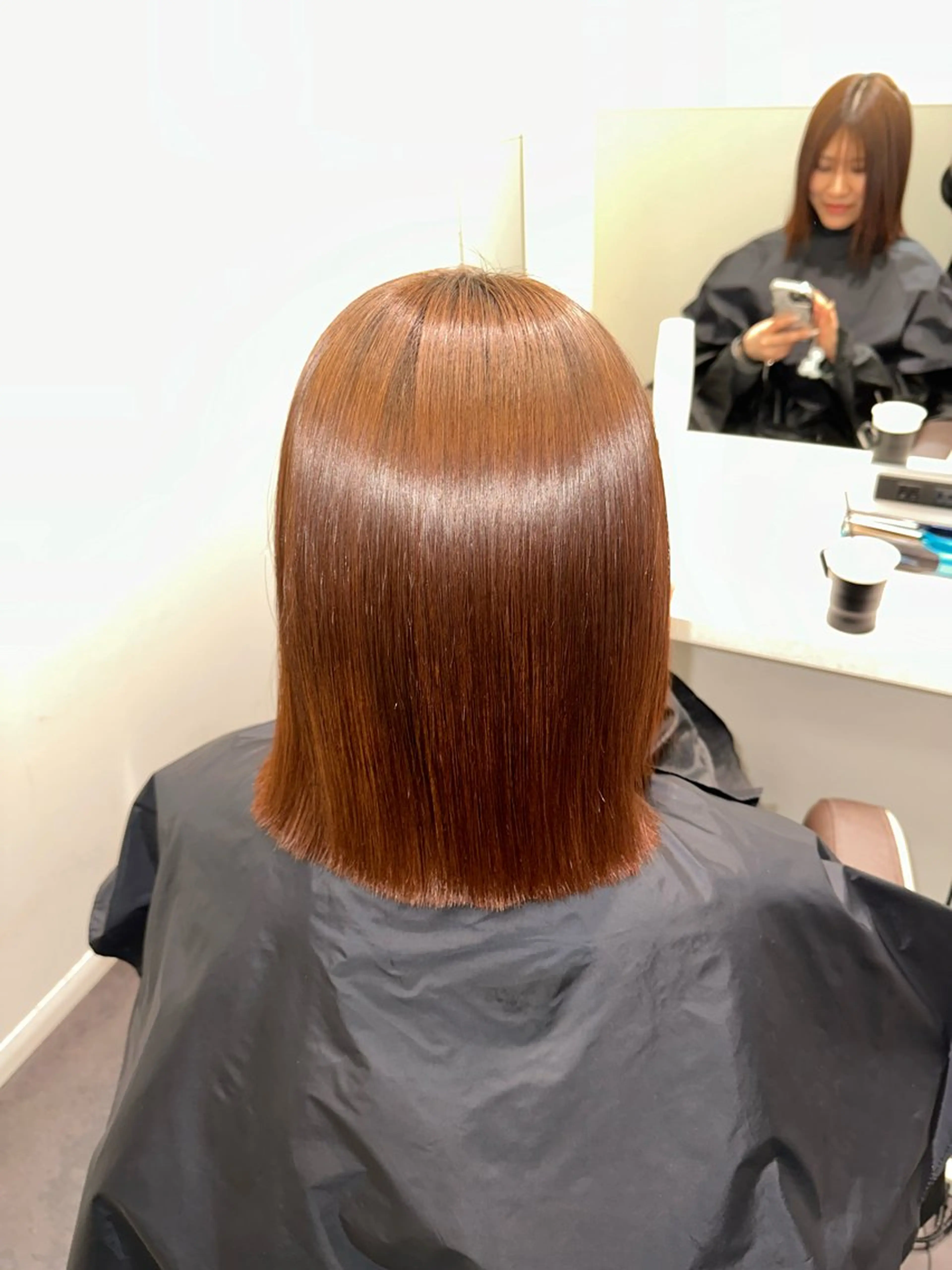 ミディアム Wisteria所属・美髪特化✨ 伊織✨縮毛矯正✨のヘアスタイル