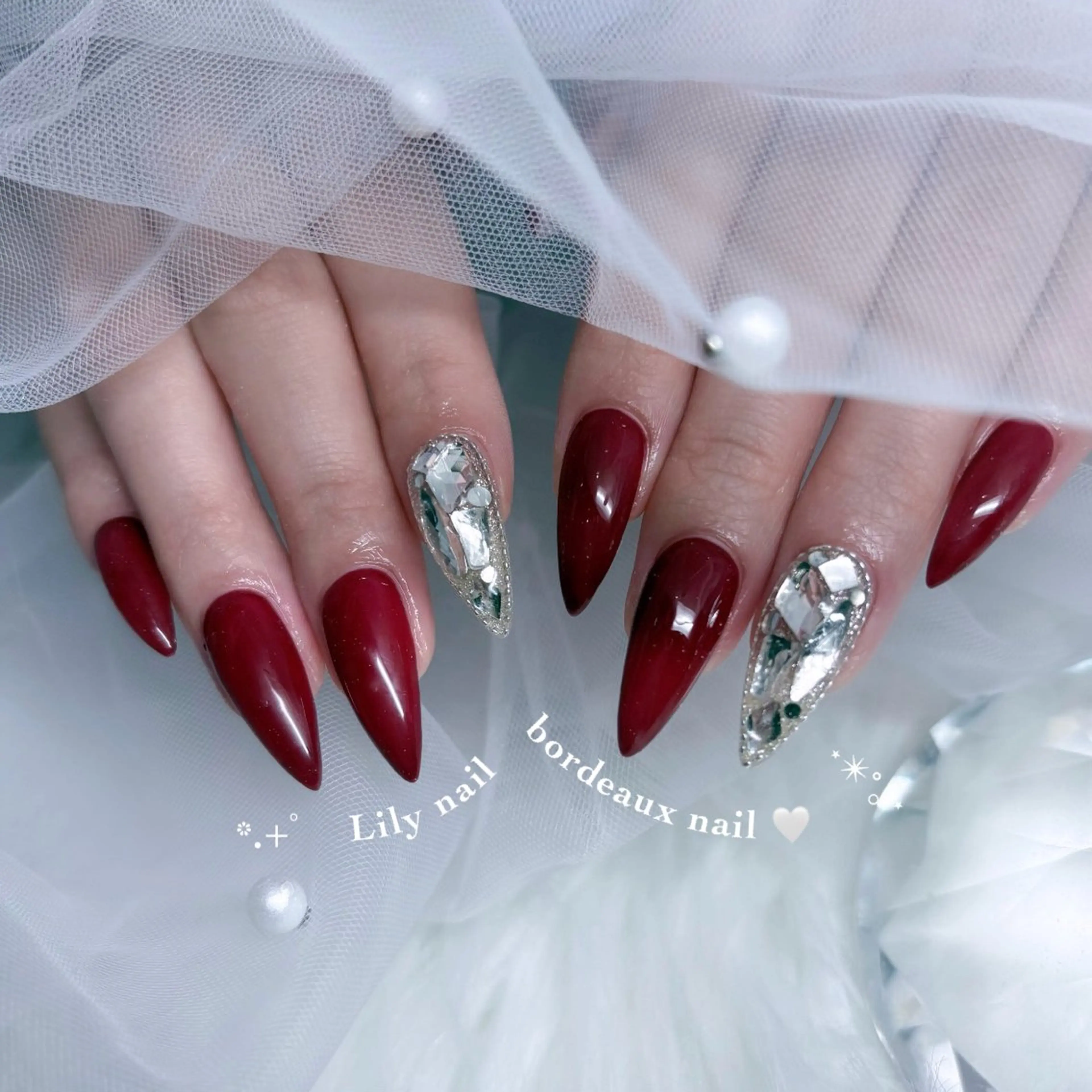 ネイル ハンドネイル kitty nail所属・Lily nailのネイルデザイン
