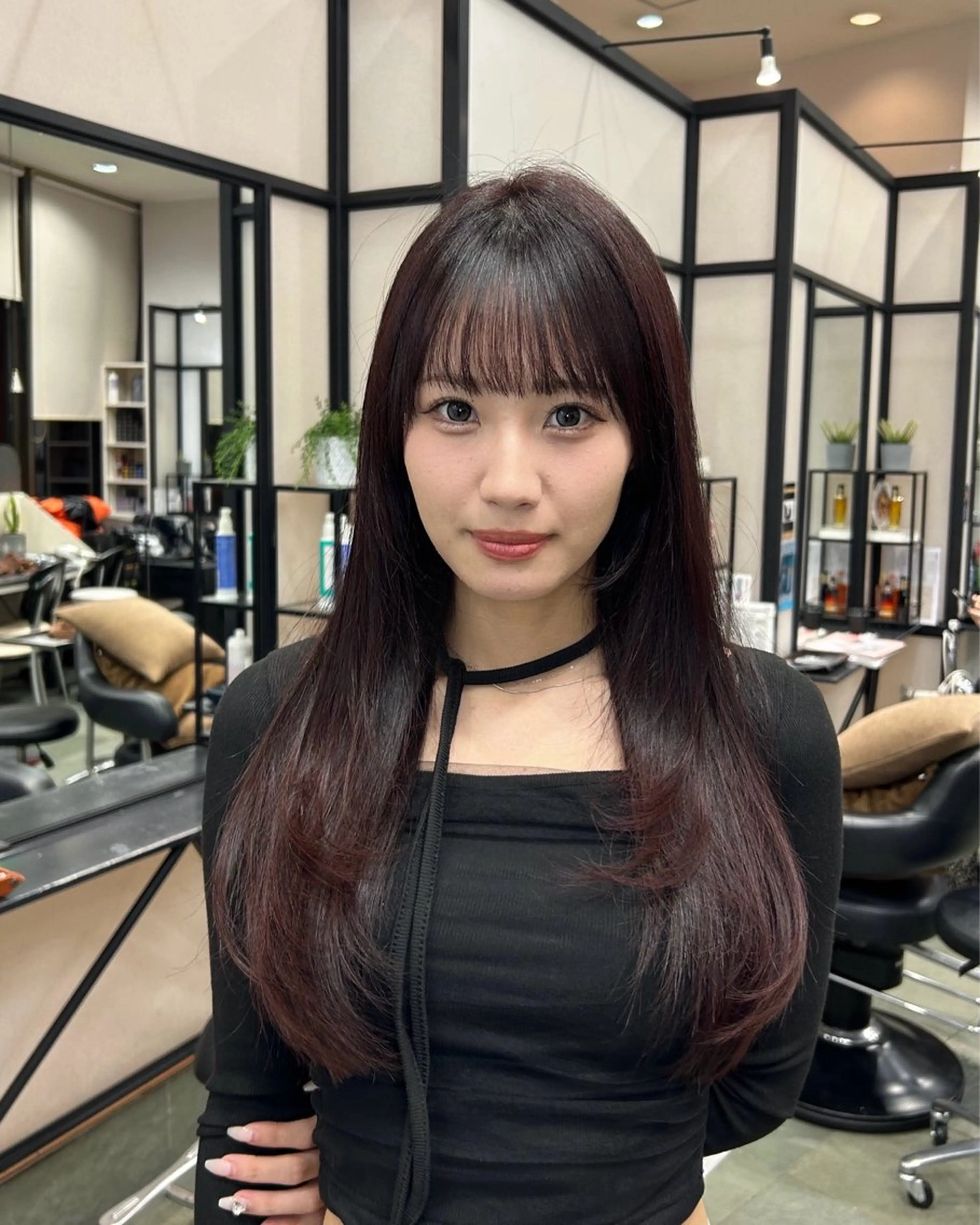 ロング レイヤーカット être by comme Matisse所属・髪質改善／レイヤー /Yuto.Araiのヘアスタイル