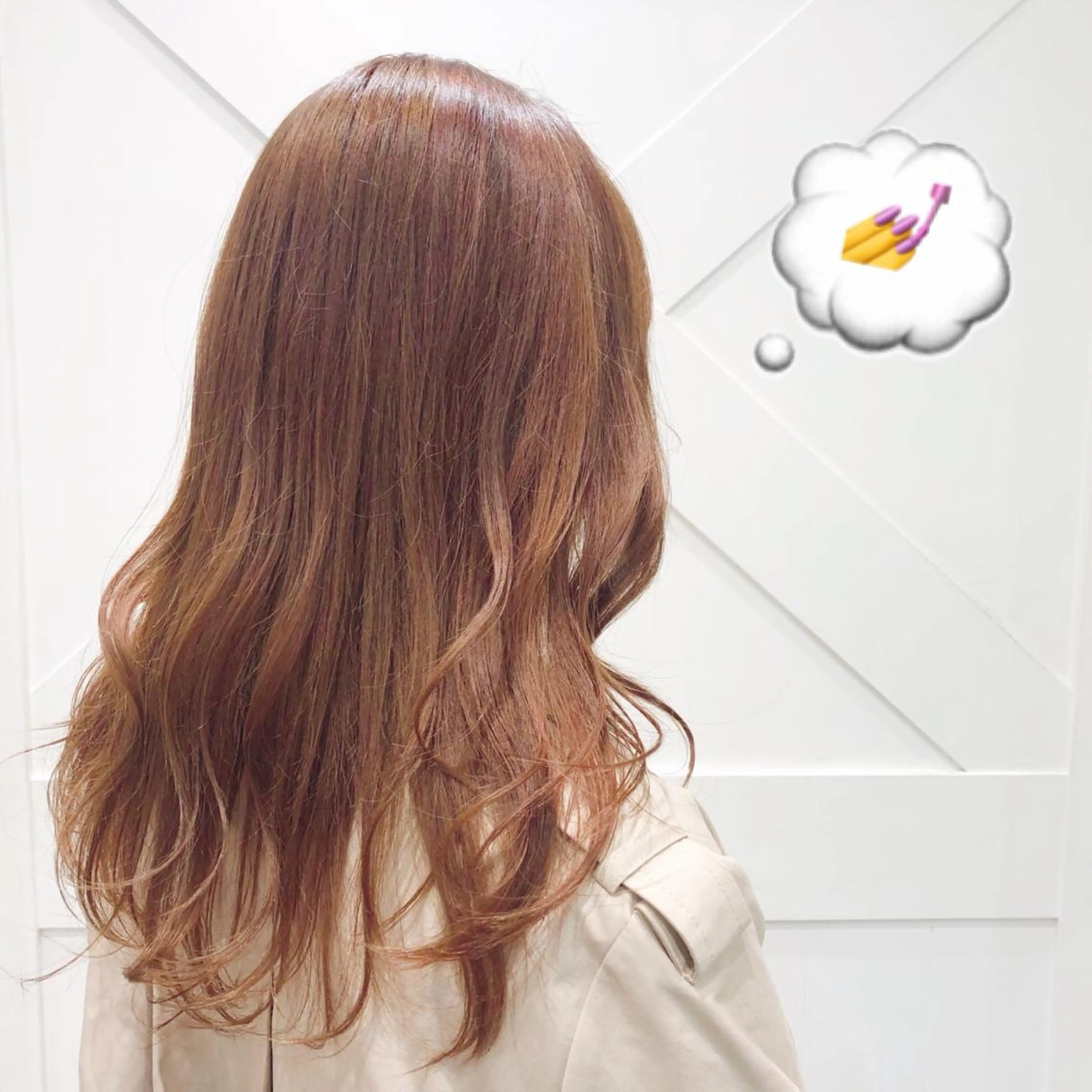 ロング カラー ベージュカラー 🌺ウルフカット職人 新垣渚🐺のヘアスタイル