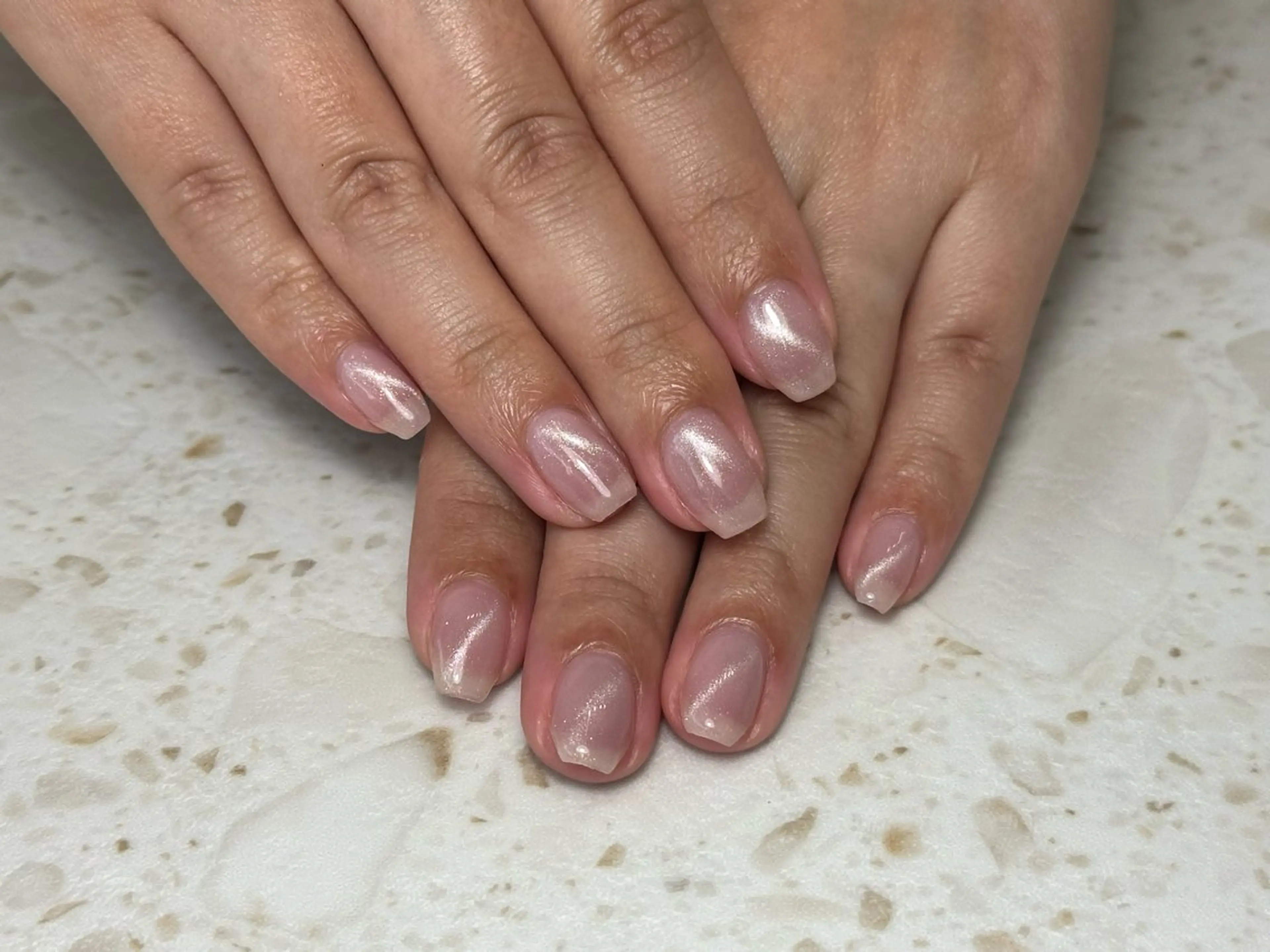 オフなし💅 🩵ハンドマグネットorフラッシュワンカラー🫧の写真