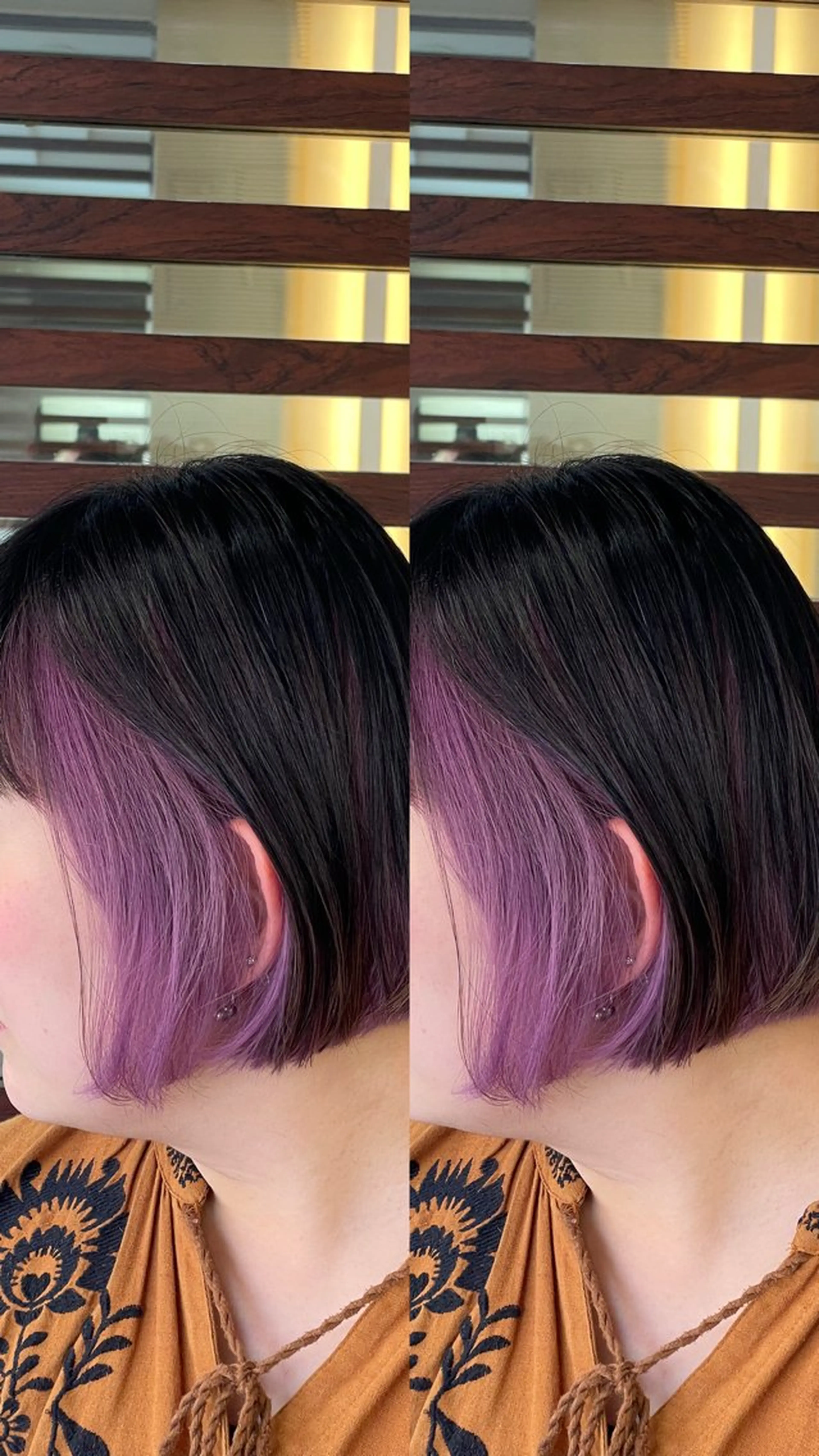 ショート ヘアカラー アリヤマ メイカのヘアスタイル