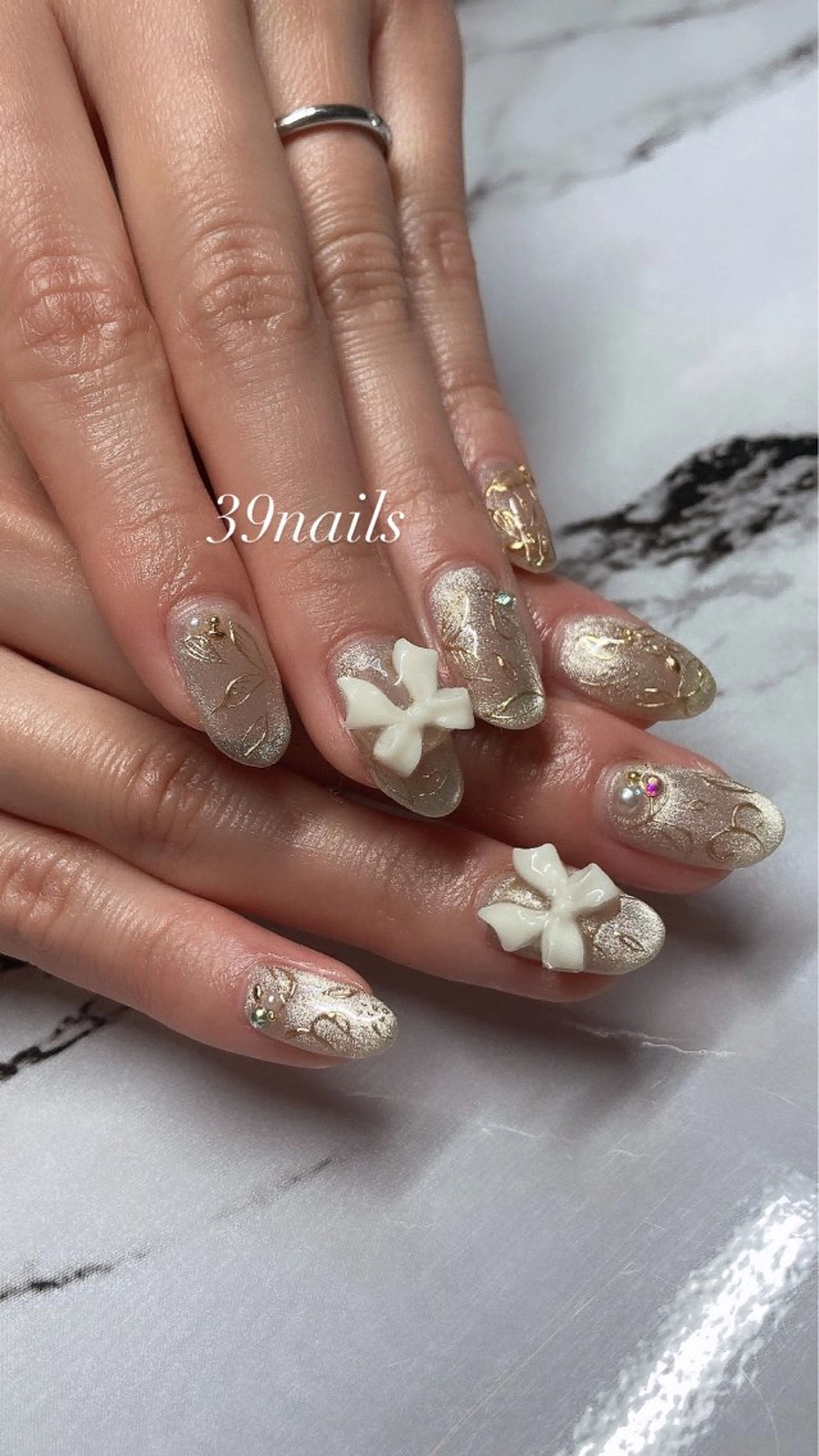 ネイル ハンドネイル 39-nails EharaMikuのネイルデザイン