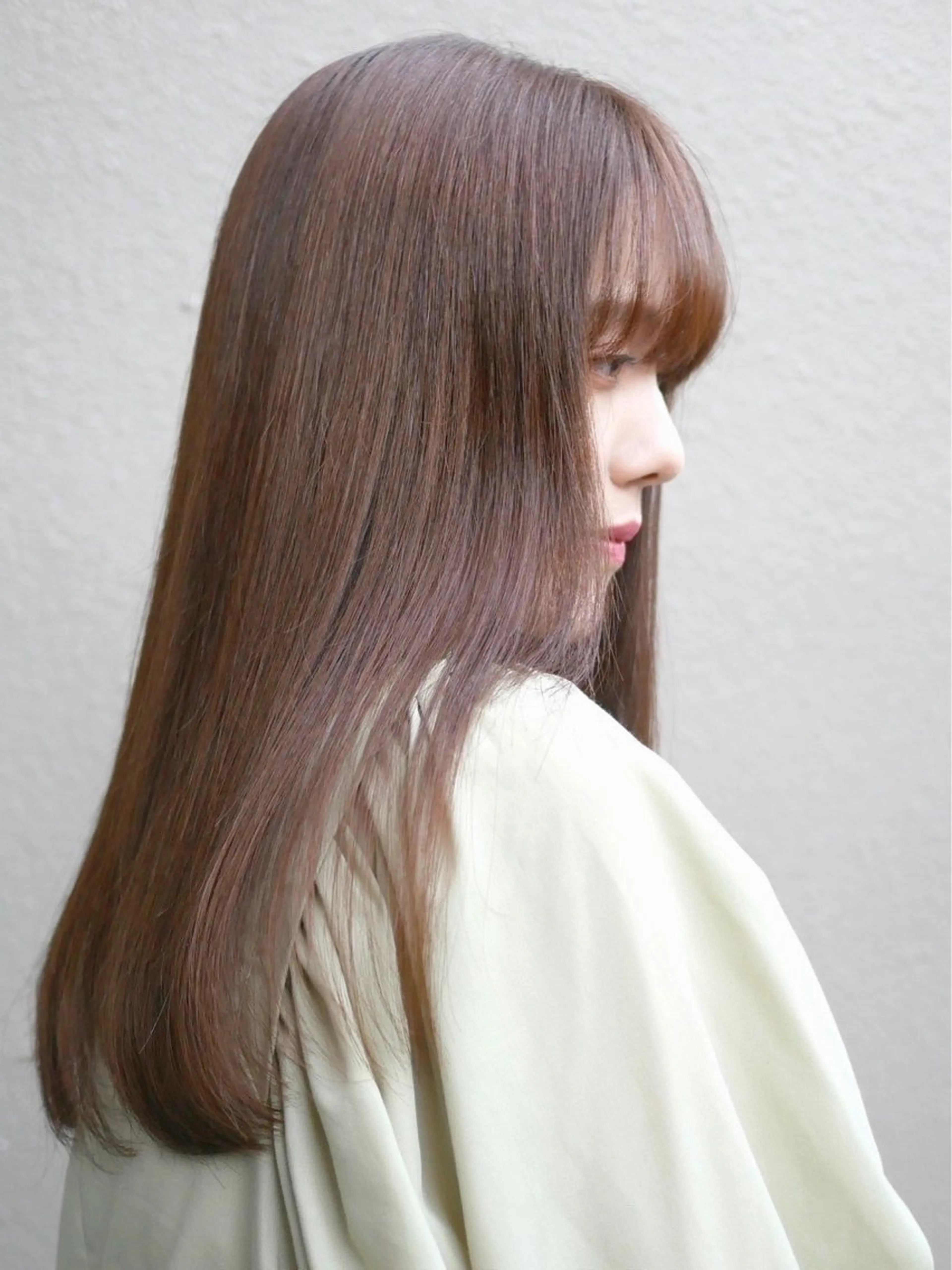 ロング カラー 北條 一真のヘアスタイル