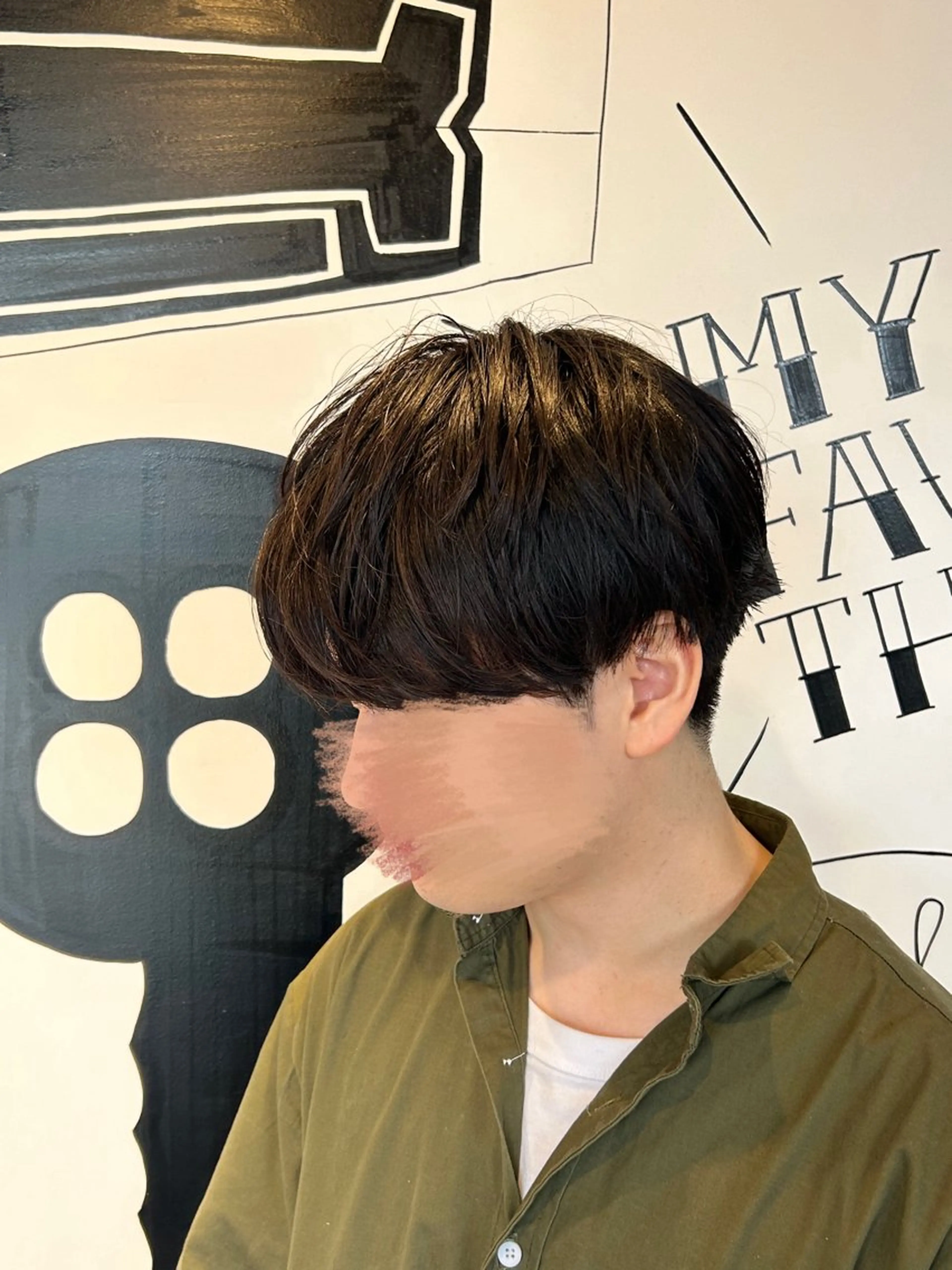 メンズ 🍒ケアカラー🍒 AKAね🤍のヘアスタイル