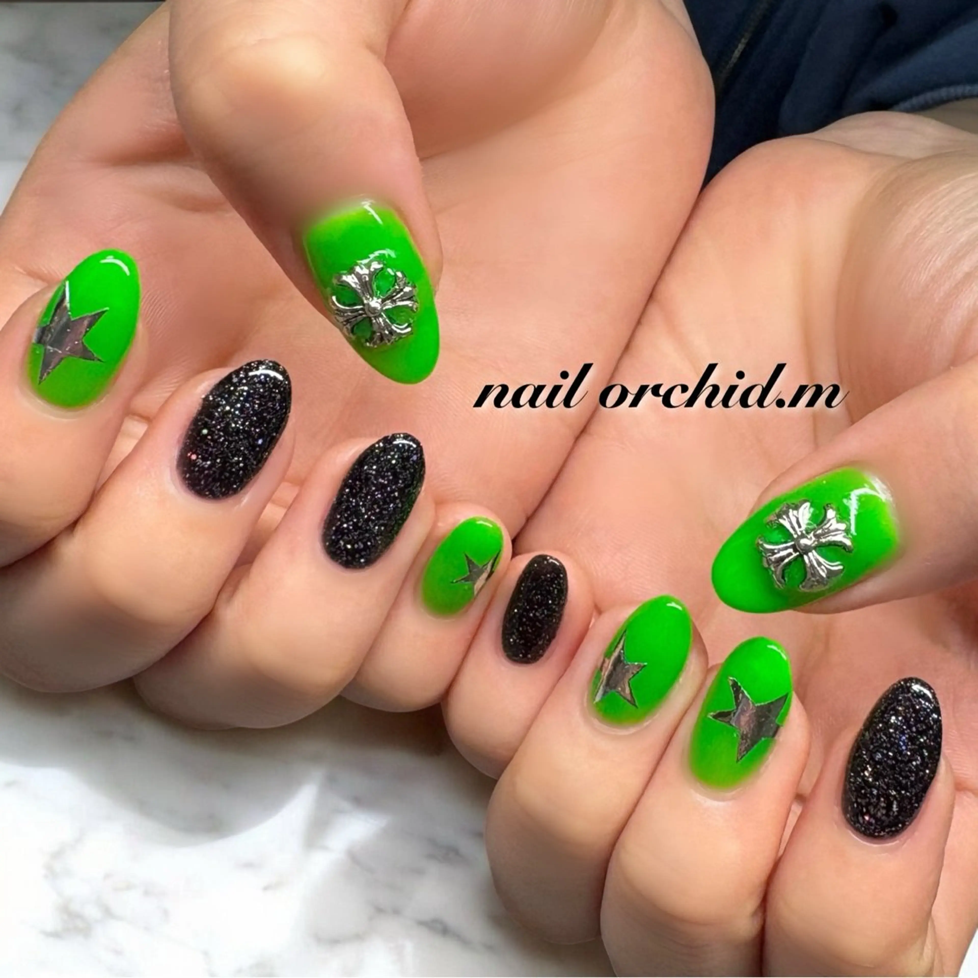 ネイル ハンドネイル orchid mikiのネイルデザイン