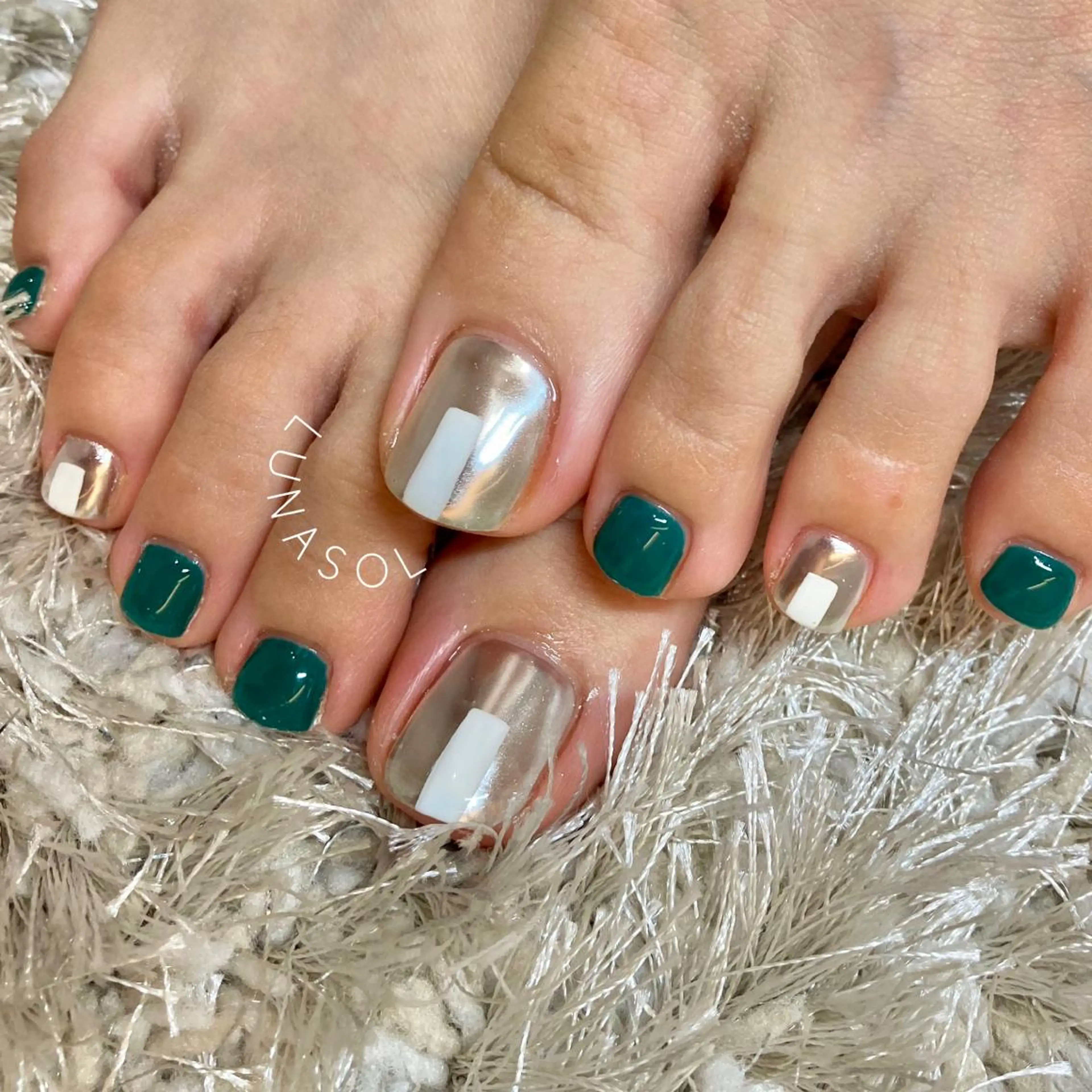 ネイル フットネイル soluna ソルーナのネイルデザイン