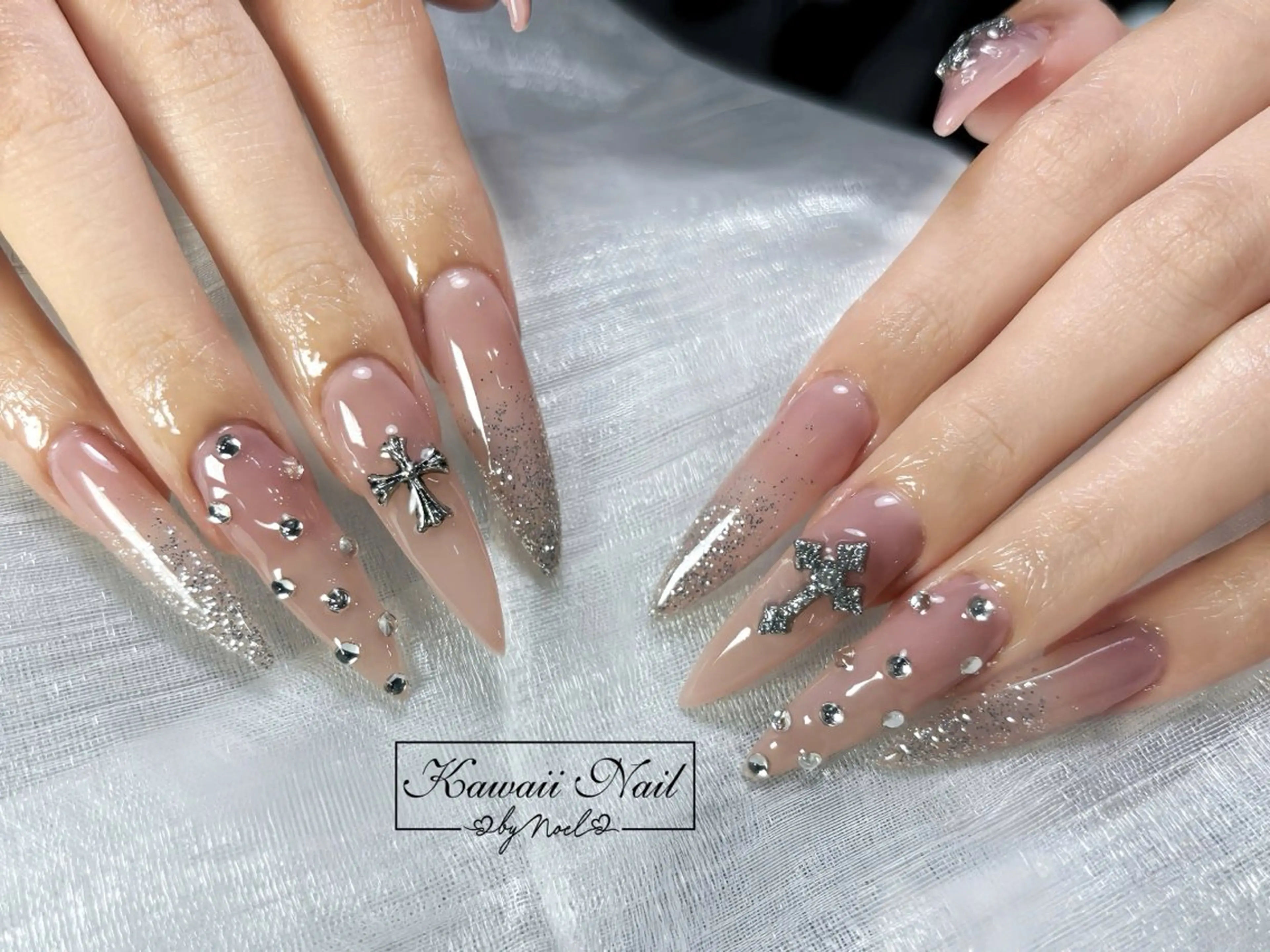 ネイル アートネイル フットネイル フレンチネイル ジェルネイル 韓国ネイル Kawaii Nail Salon所属・YURI NAIL NARITAのネイルデザイン