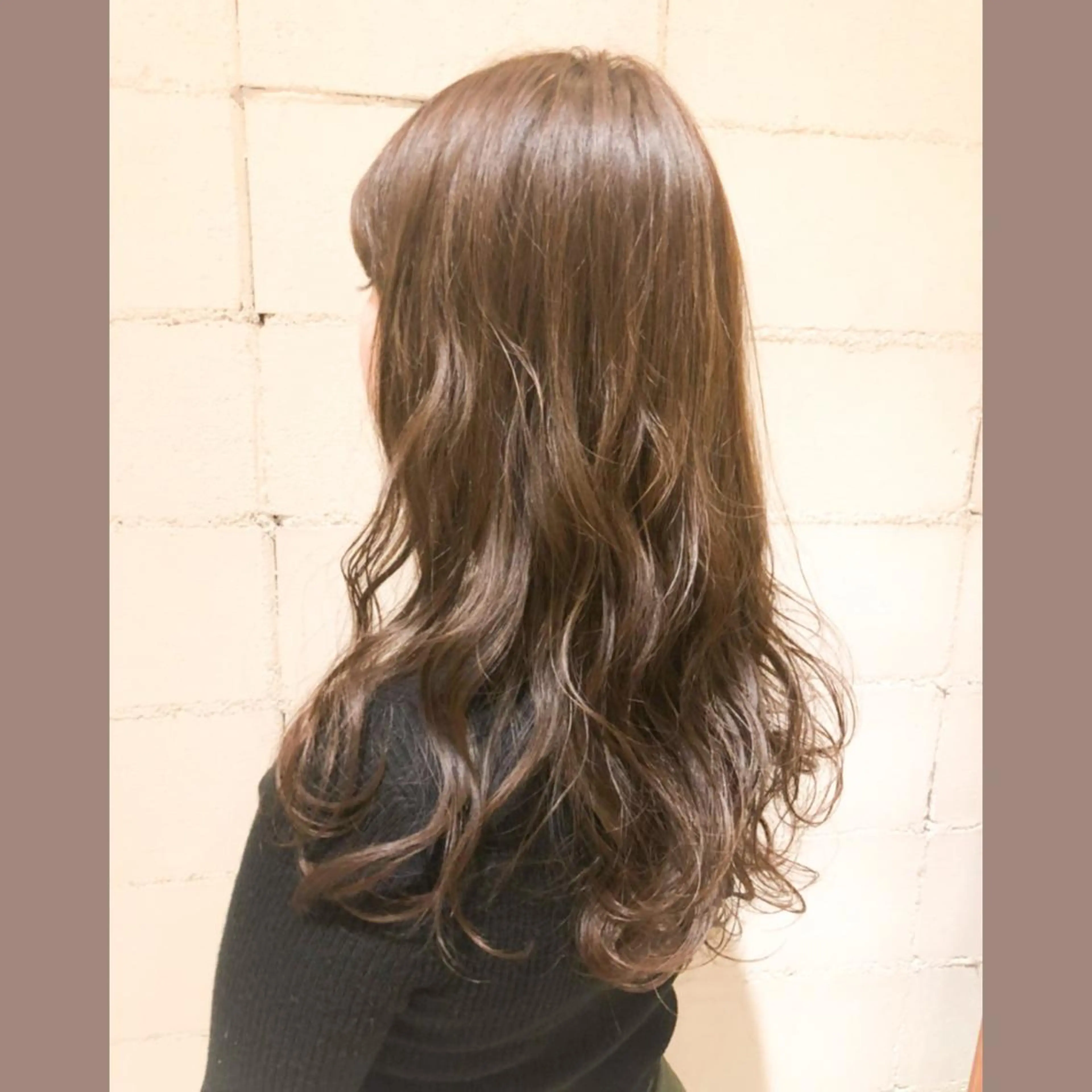 セミロング 𓅰なかがわ ふみな𓅯のヘアスタイル