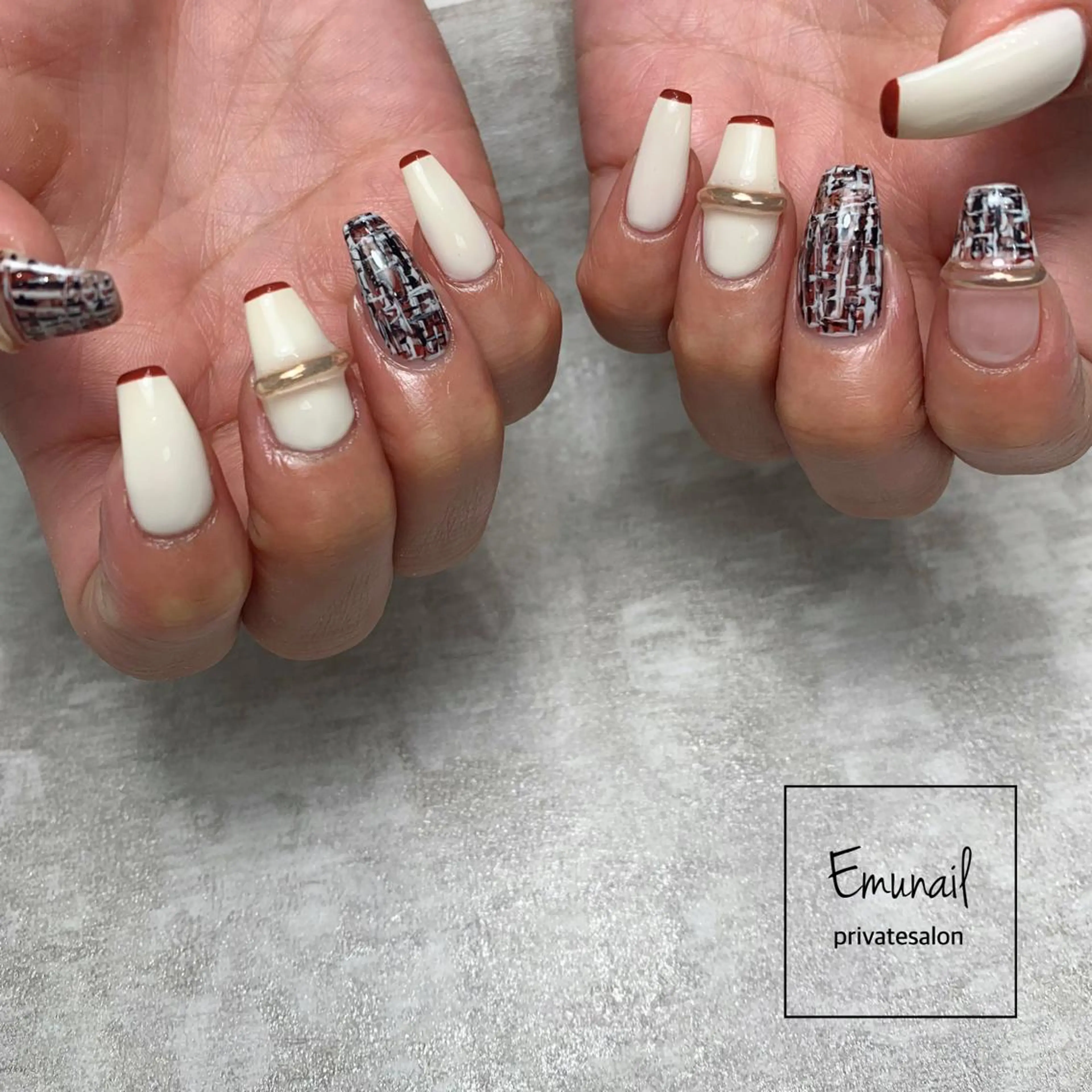 ネイル ハンドネイル Emu Nailのネイルデザイン