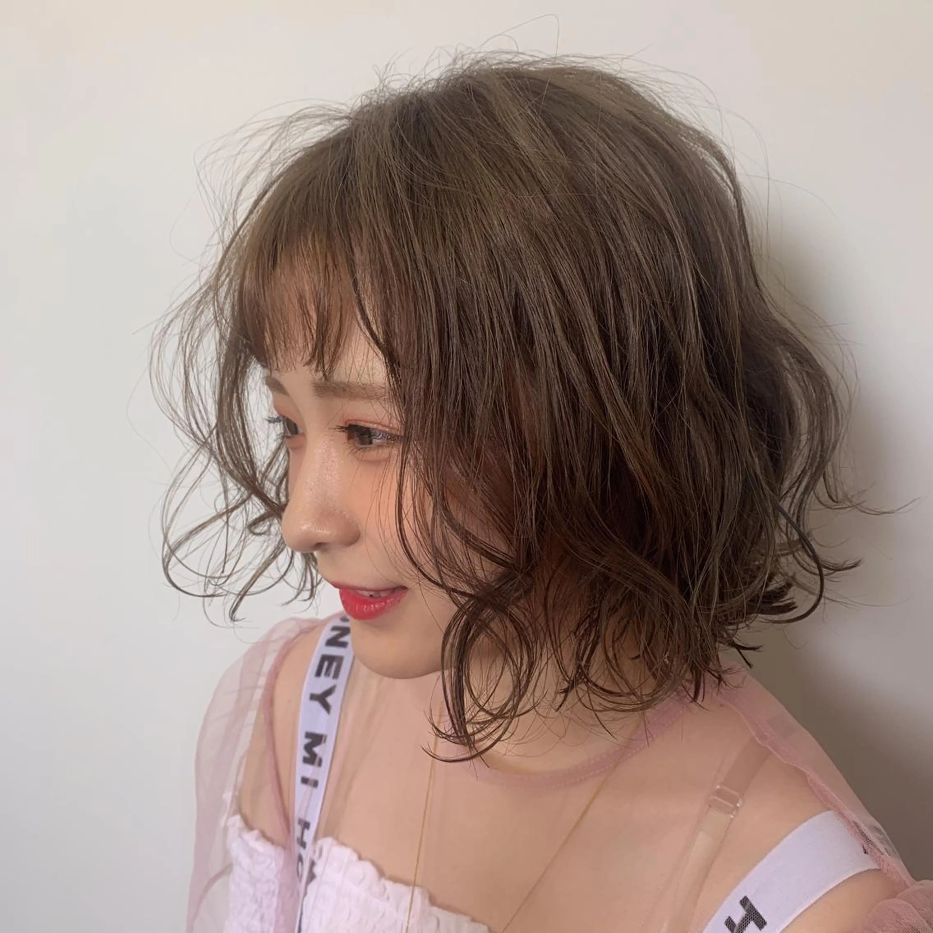 ミディアム 韓国ヘア🇰🇷 YURIYAのヘアスタイル