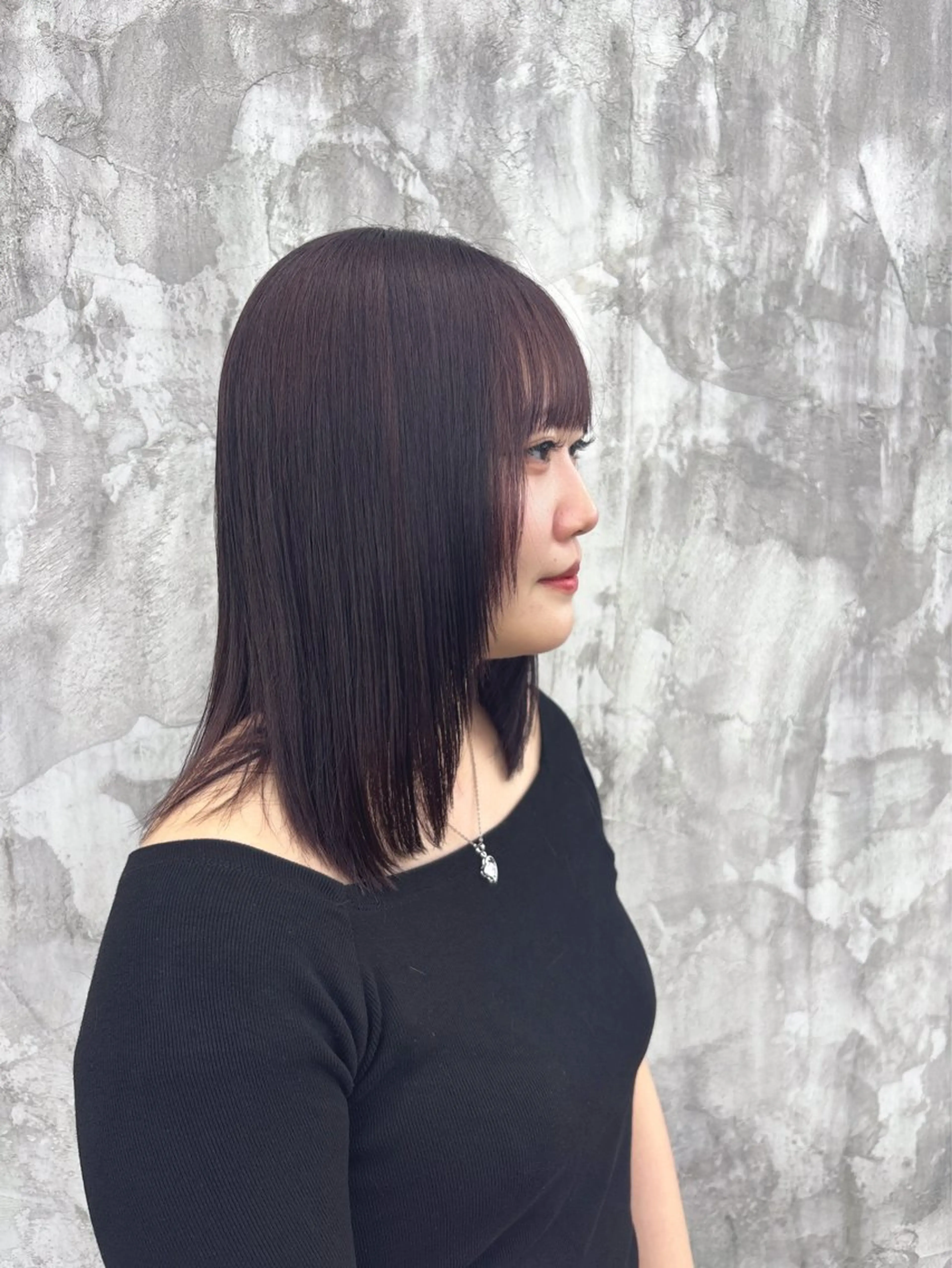 カラー アッシュ ブリーチ ラベンダーカラー ラベンダーアッシュ ブリーチなしカラー number＋所属・number＋ / 璃々花のヘアスタイル