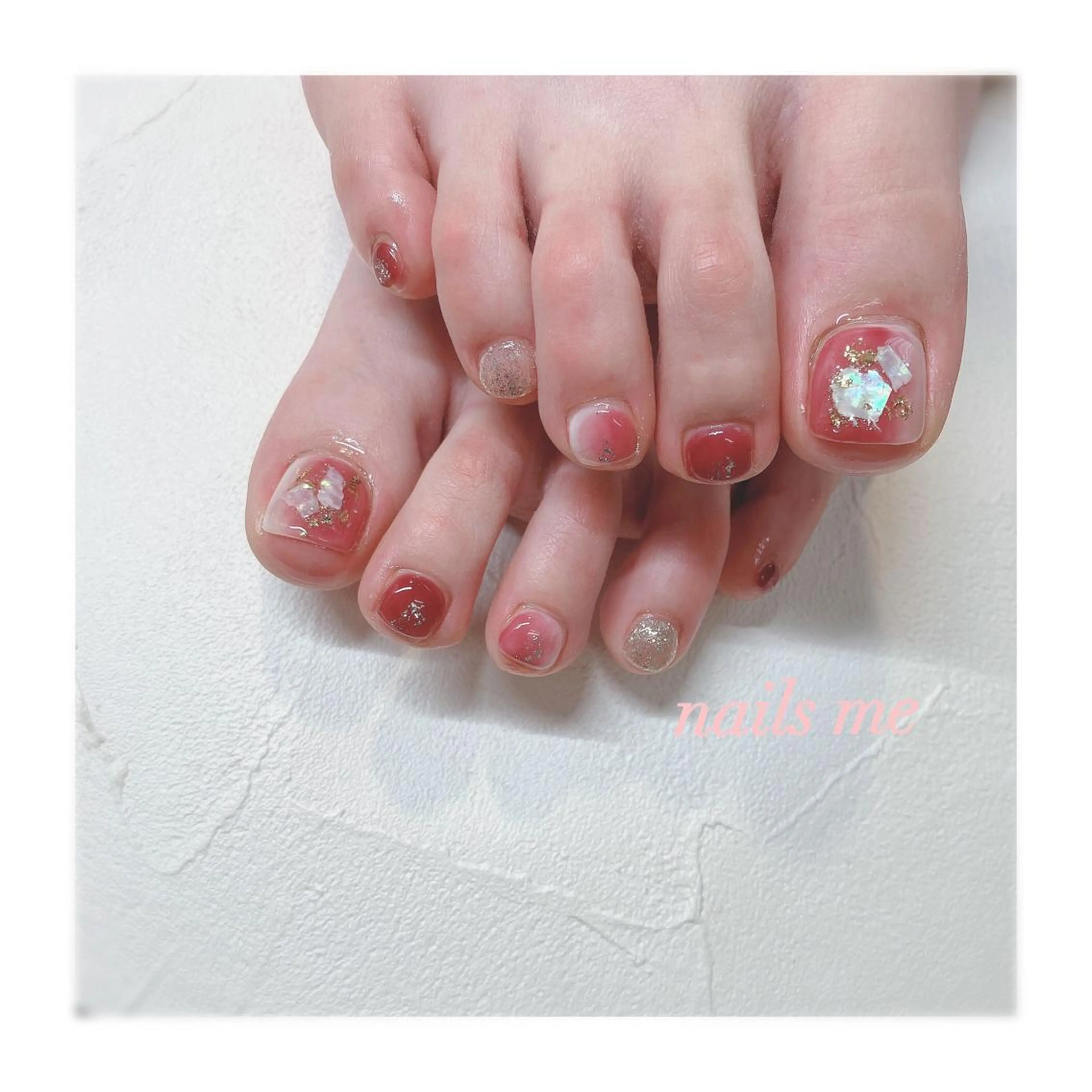 ネイル フットネイル nails 🎀meのネイルデザイン