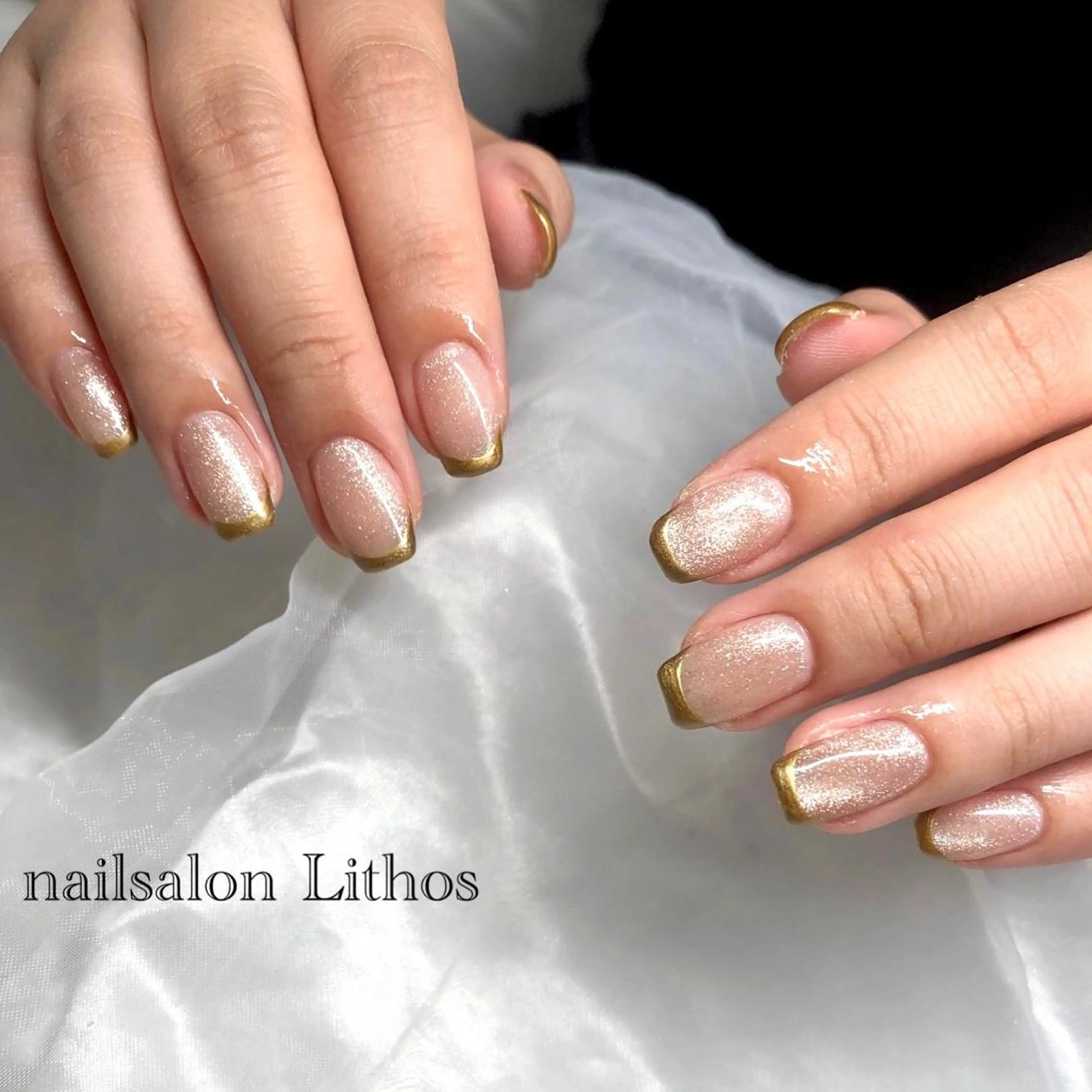 ネイル マグネットネイル ハンドネイル nailsalon Lithos所属・nailsalon Recontreのネイルデザイン