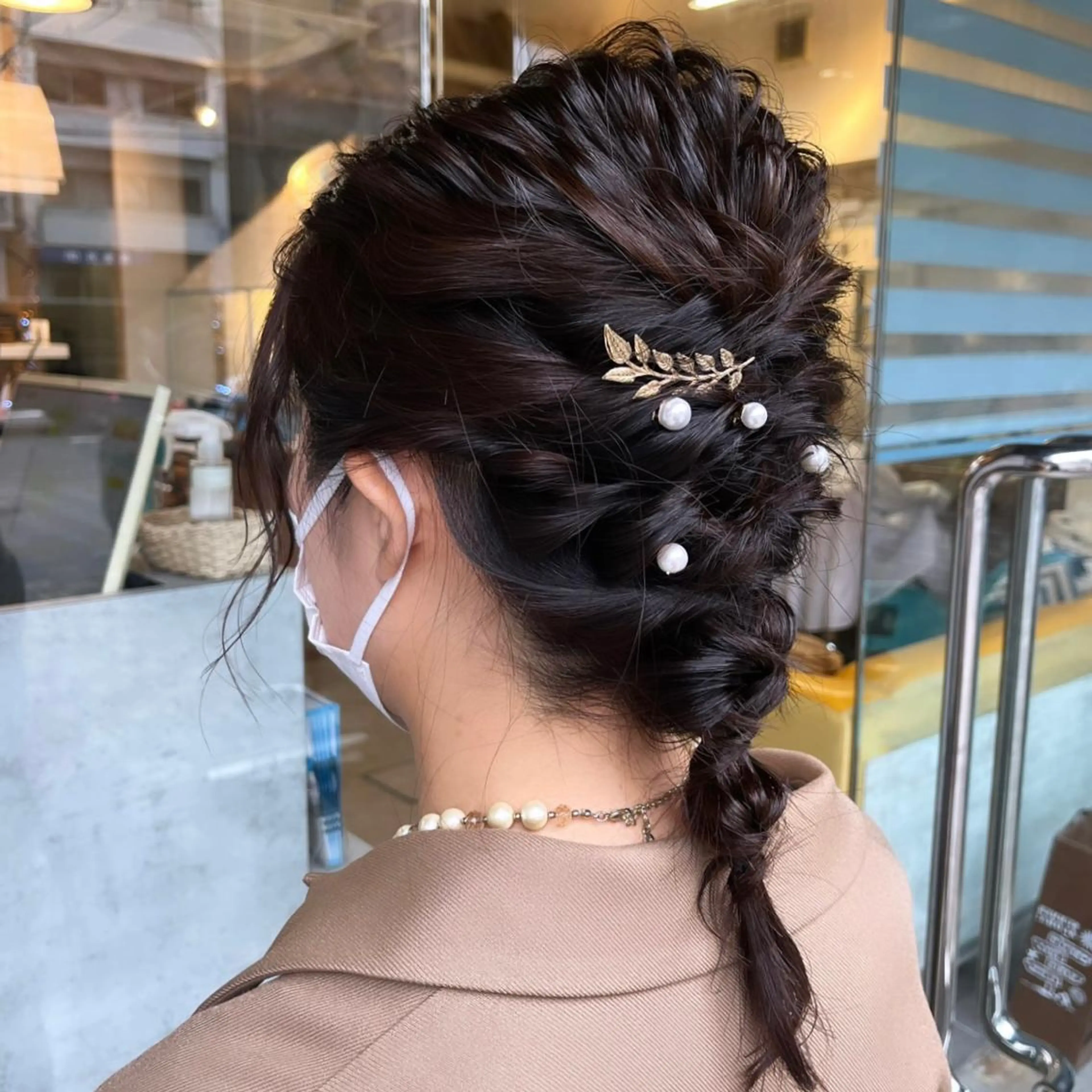 セミロング ヘアアレンジ IMARI /のヘアスタイル