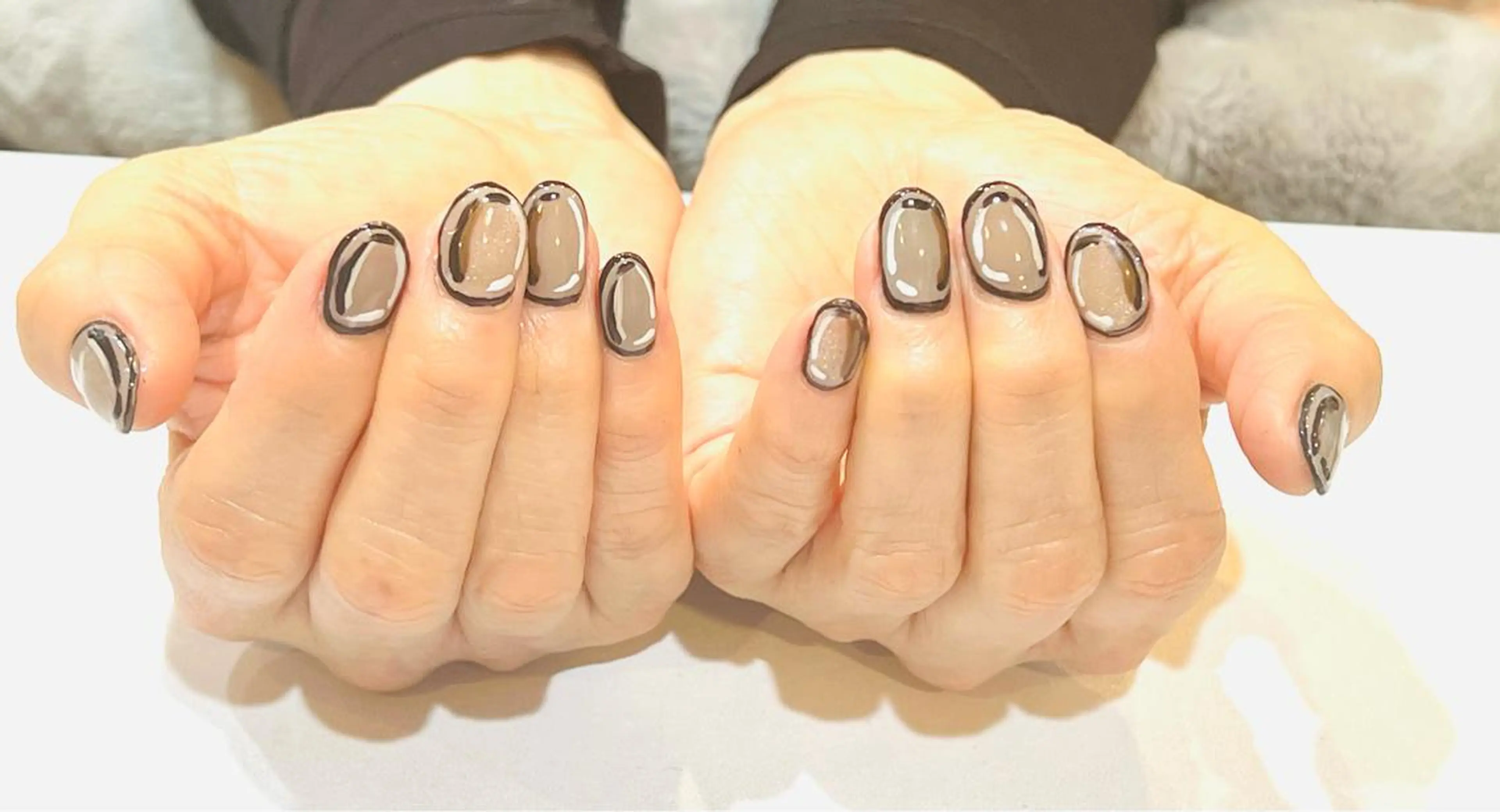 ネイル 持ち込み ハンドネイル O. YUMIKOのネイルデザイン