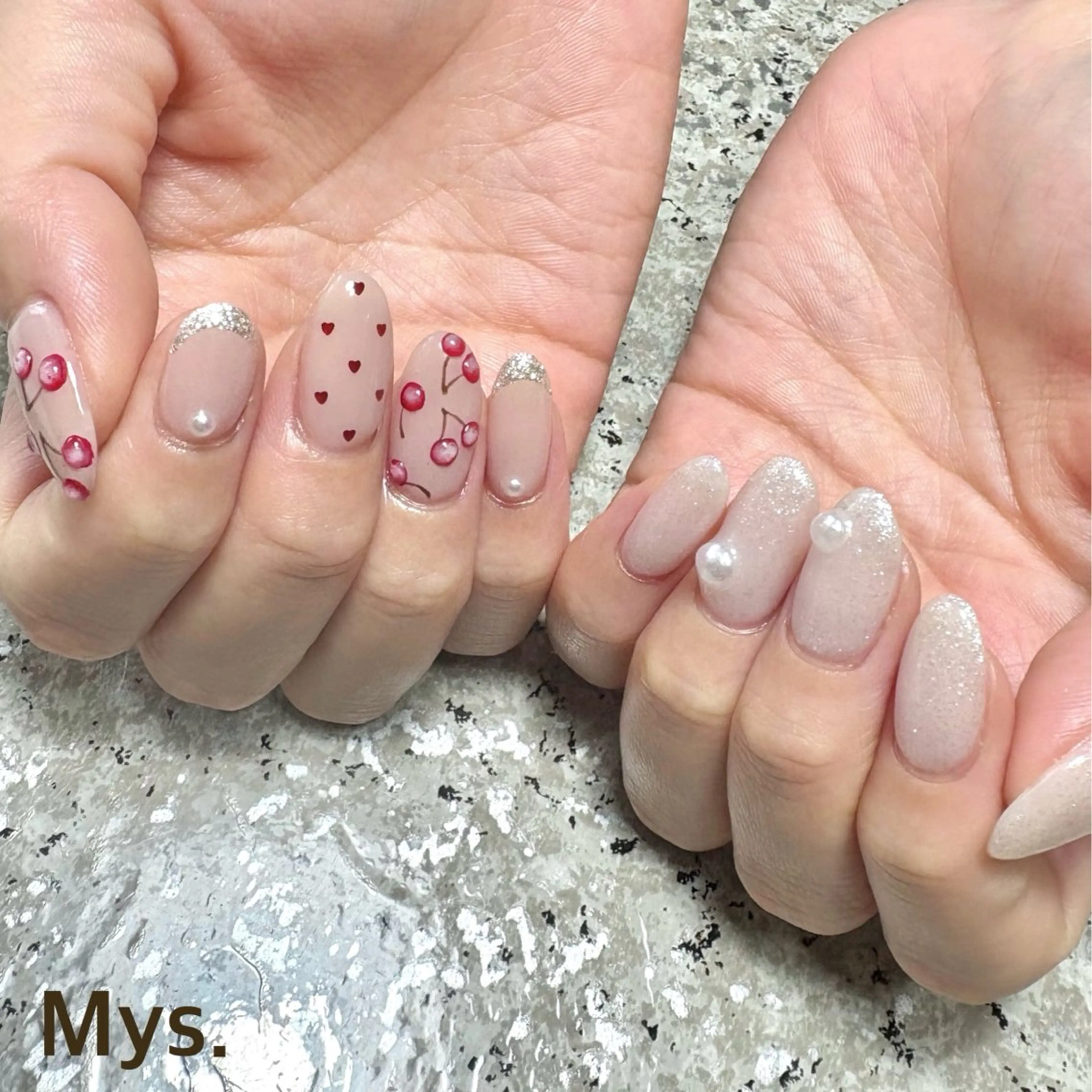 ネイル ハンドネイル Mys. 三上紗紀のネイルデザイン