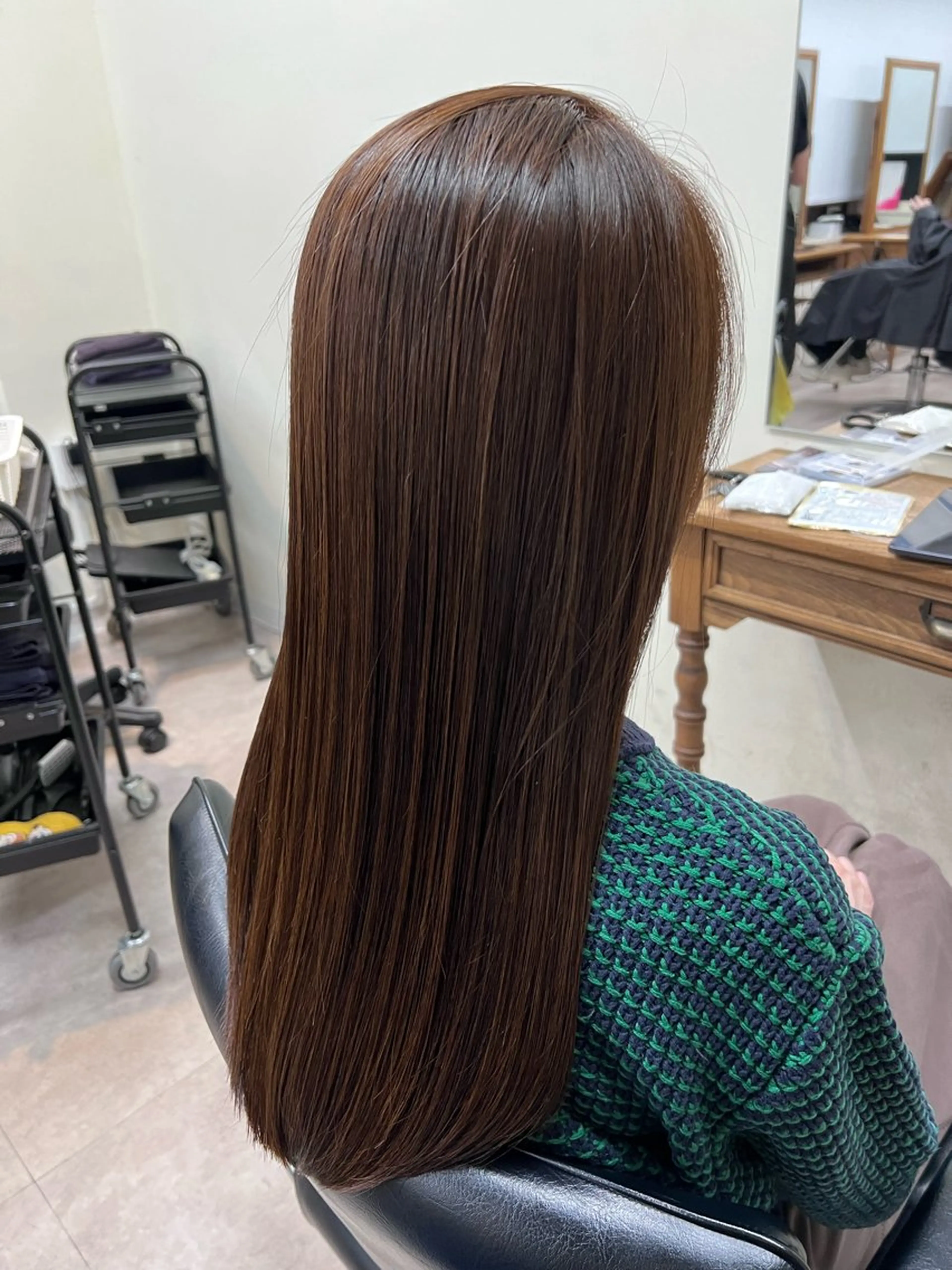 ロング カラー LAND所属・美髪・メンズ特化 フリーランスのヘアスタイル