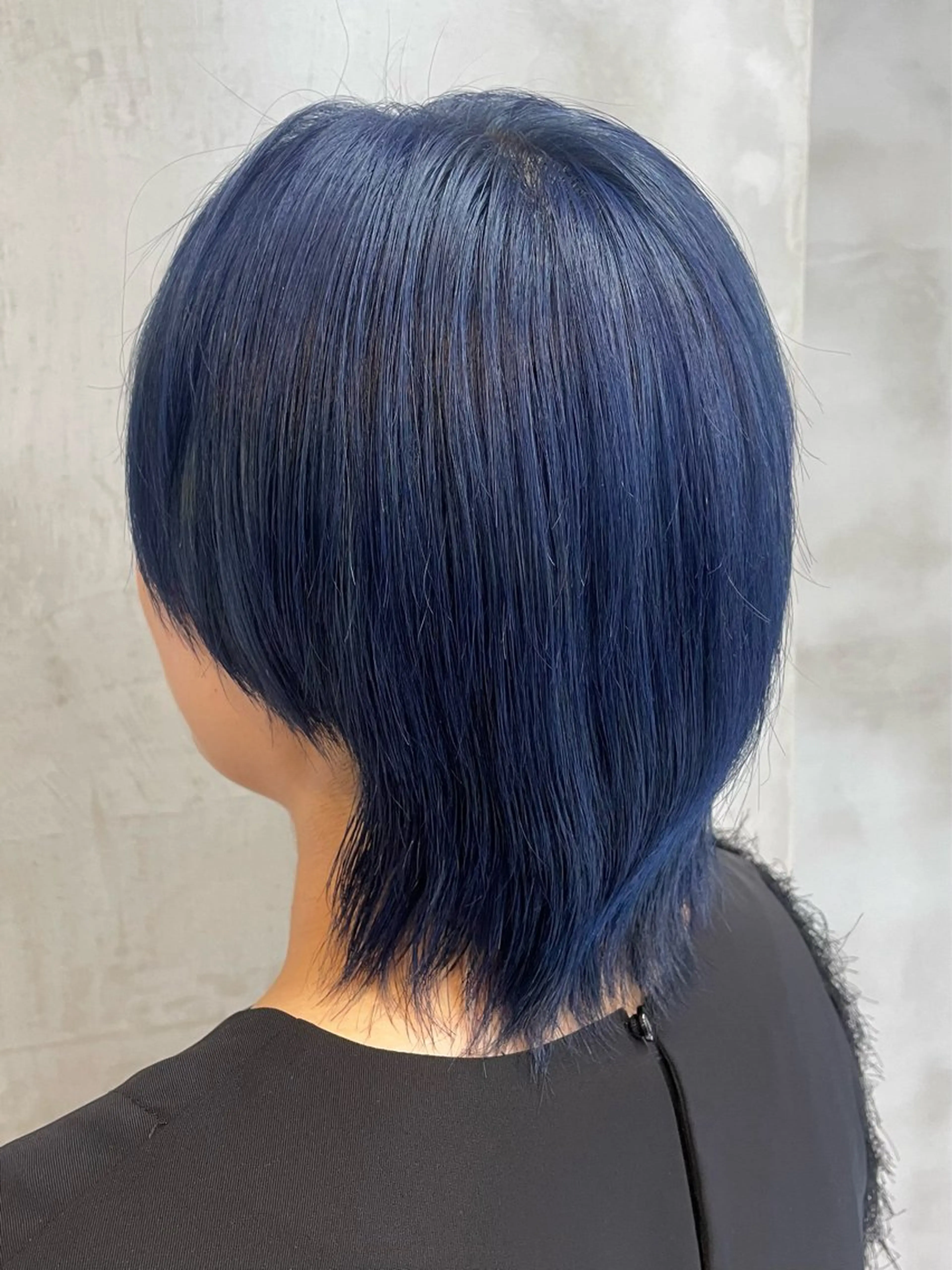 カラー ブルーカラー ネイビーカラー ヘアカラー elima by fifth所属・elima. 池田紗矢香💝のヘアスタイル