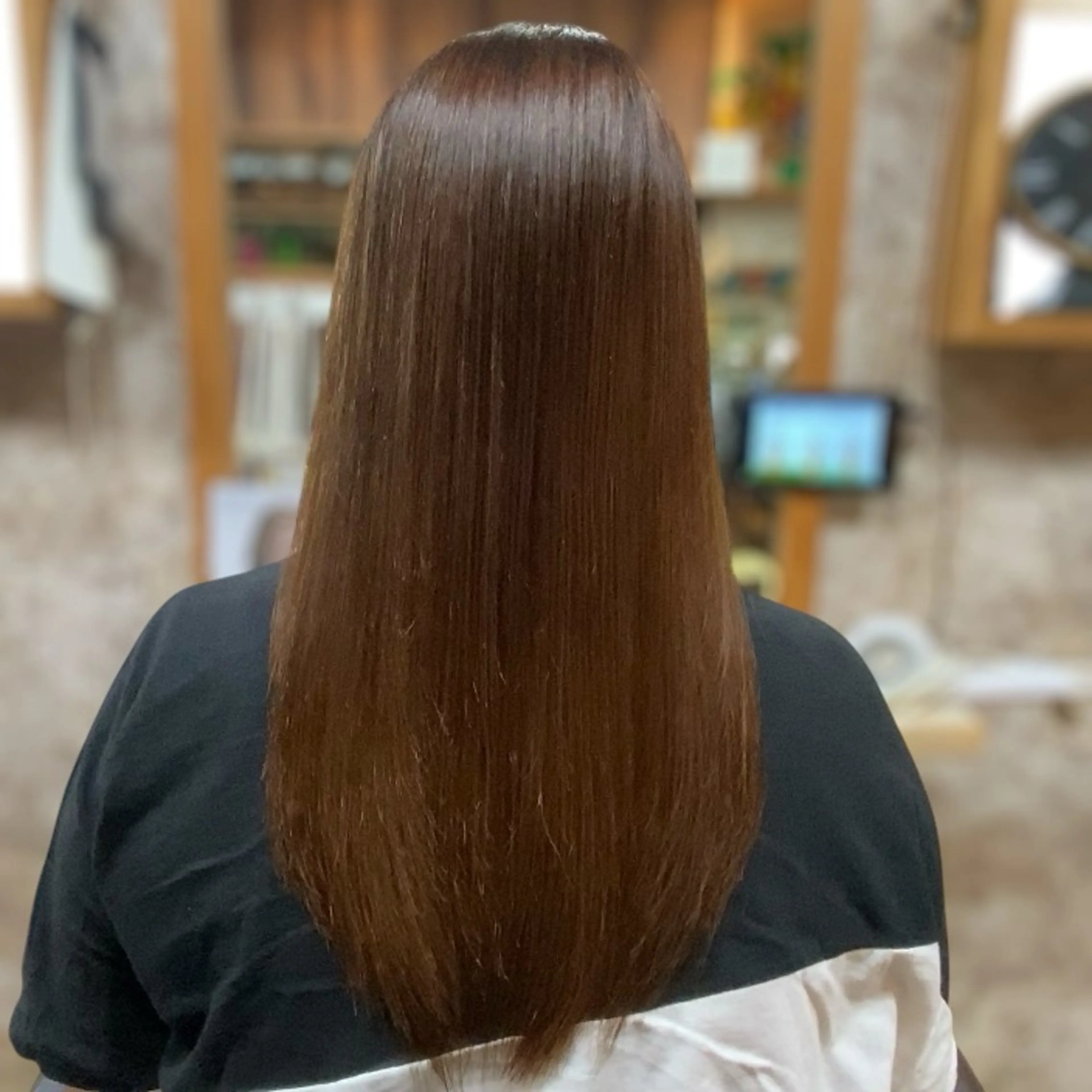 ロング YELLOW CORN 金沢文庫所属・【金沢文庫4分】髪質 改善/縮毛矯正アラタのヘアスタイル