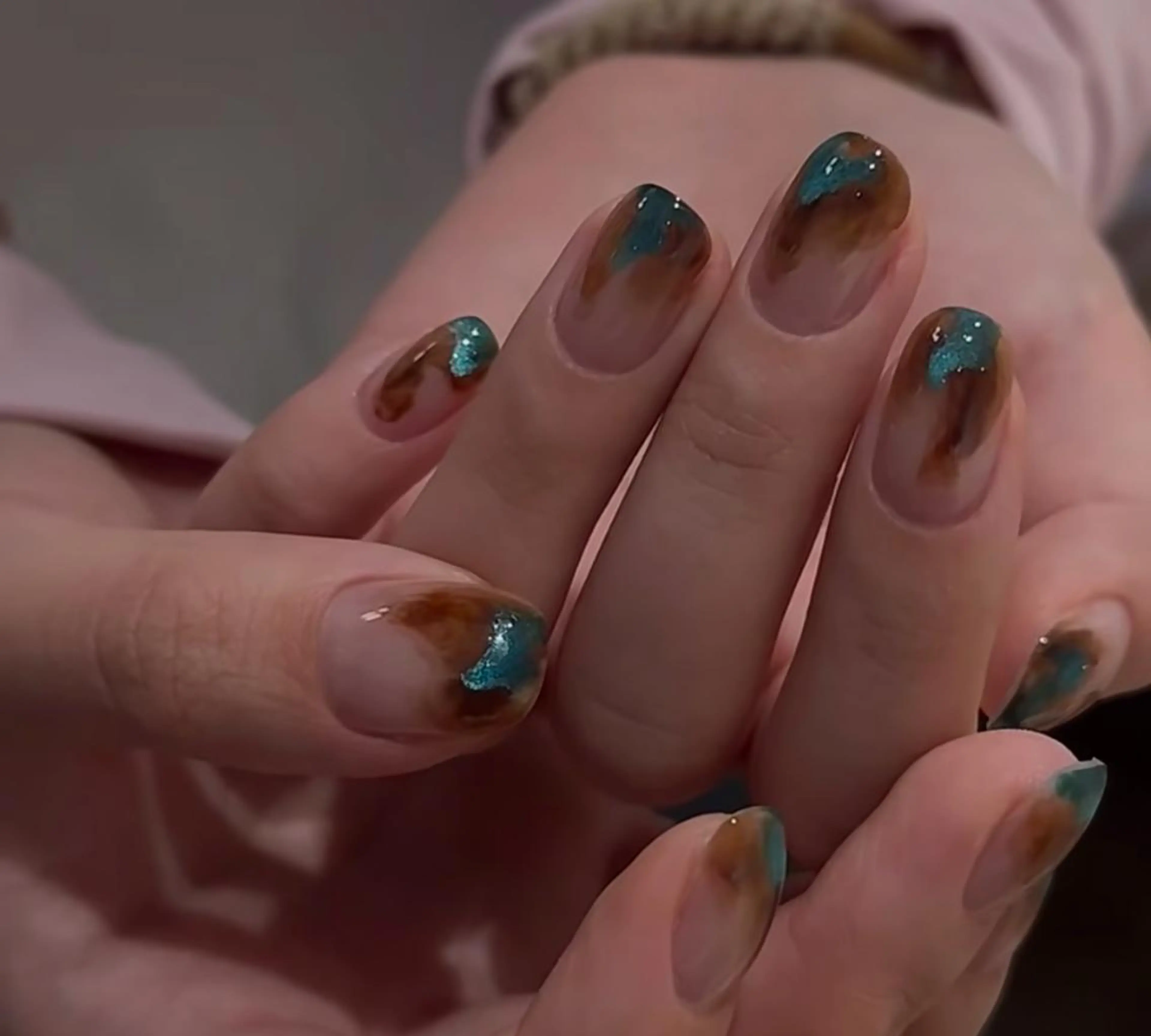 ネイル ハンドネイル ハンドケア 🍑 momo_nailのネイルデザイン