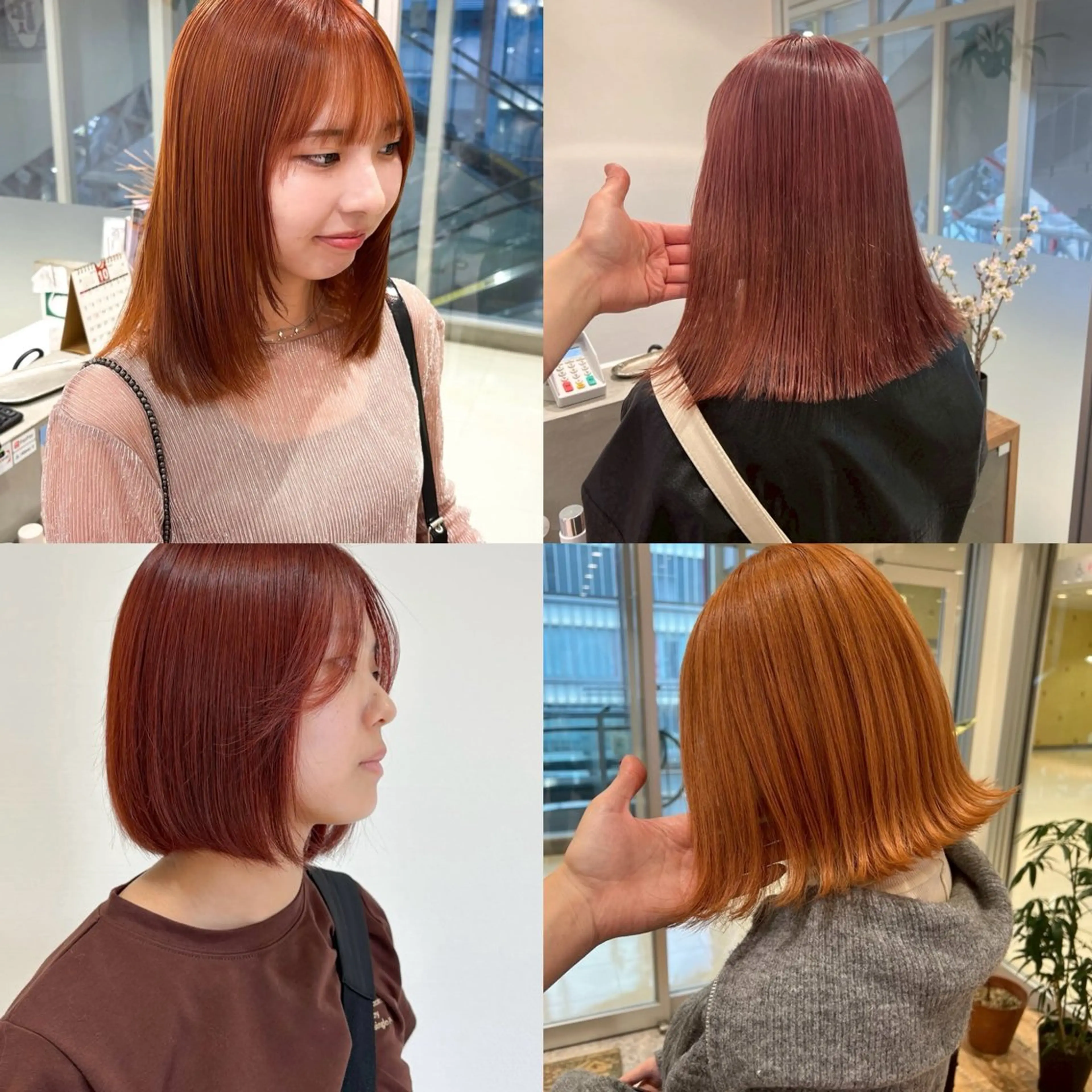 カラー ヘアカラー 似合わせカラー/ 暖色カラー/セイナのヘアスタイル