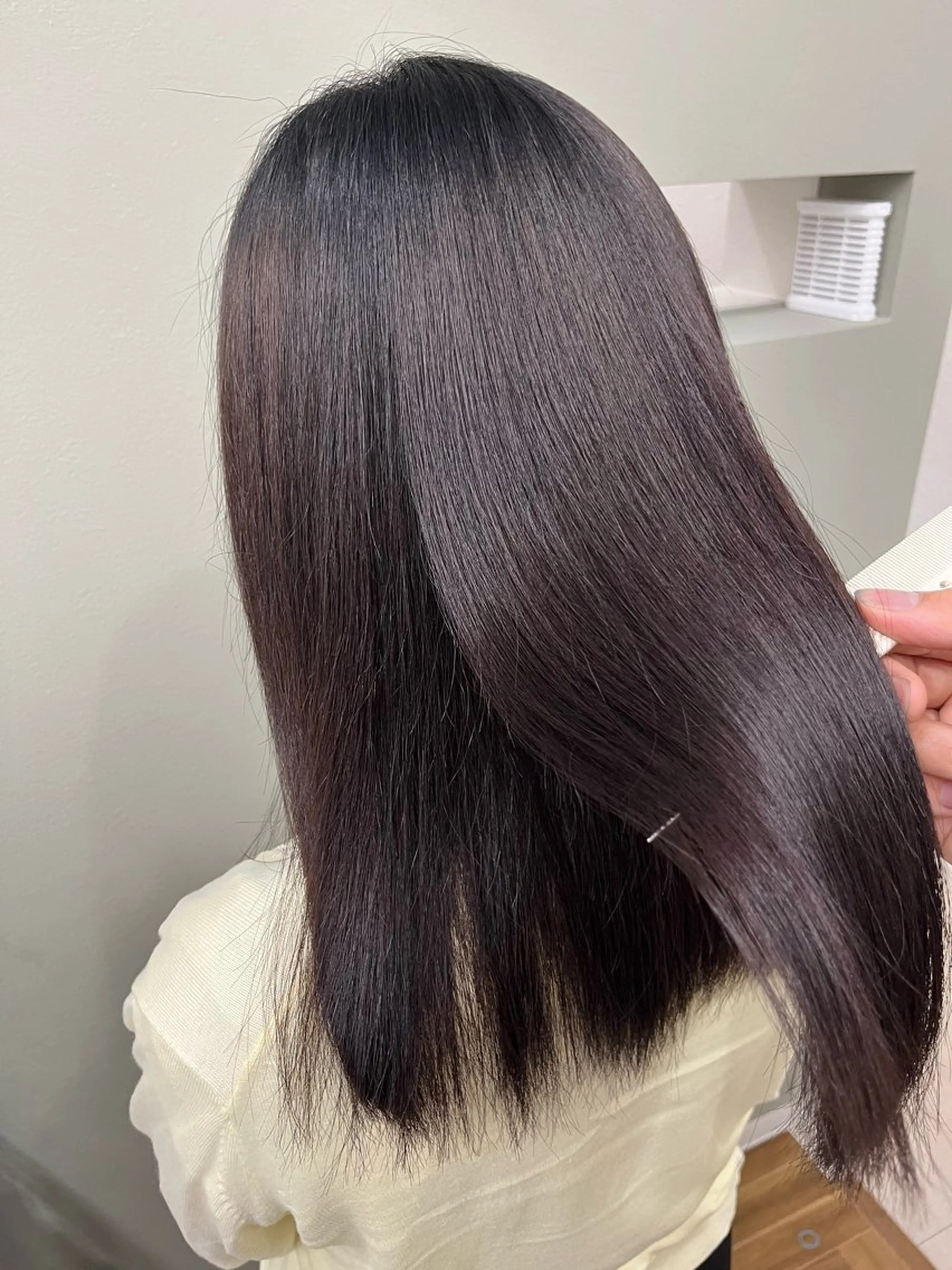 セミロング 髪質改善 muk hair所属・muk hair篠村 髪質改善/完全個室のヘアスタイル