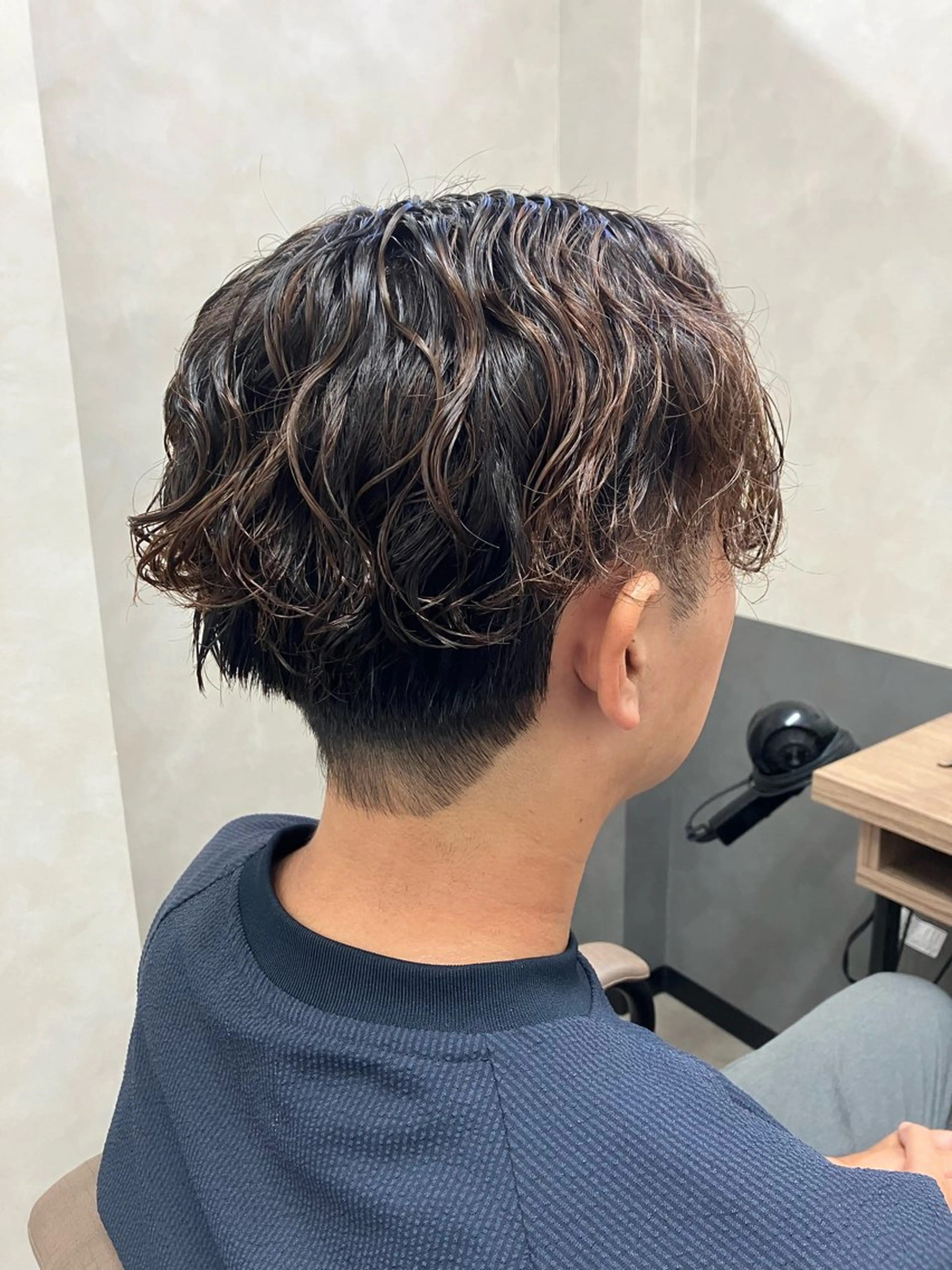 メンズカット＋メンズパーマ(ツイスパ・ツイスト・スパイラル変更可能)＋エイジングケアの写真