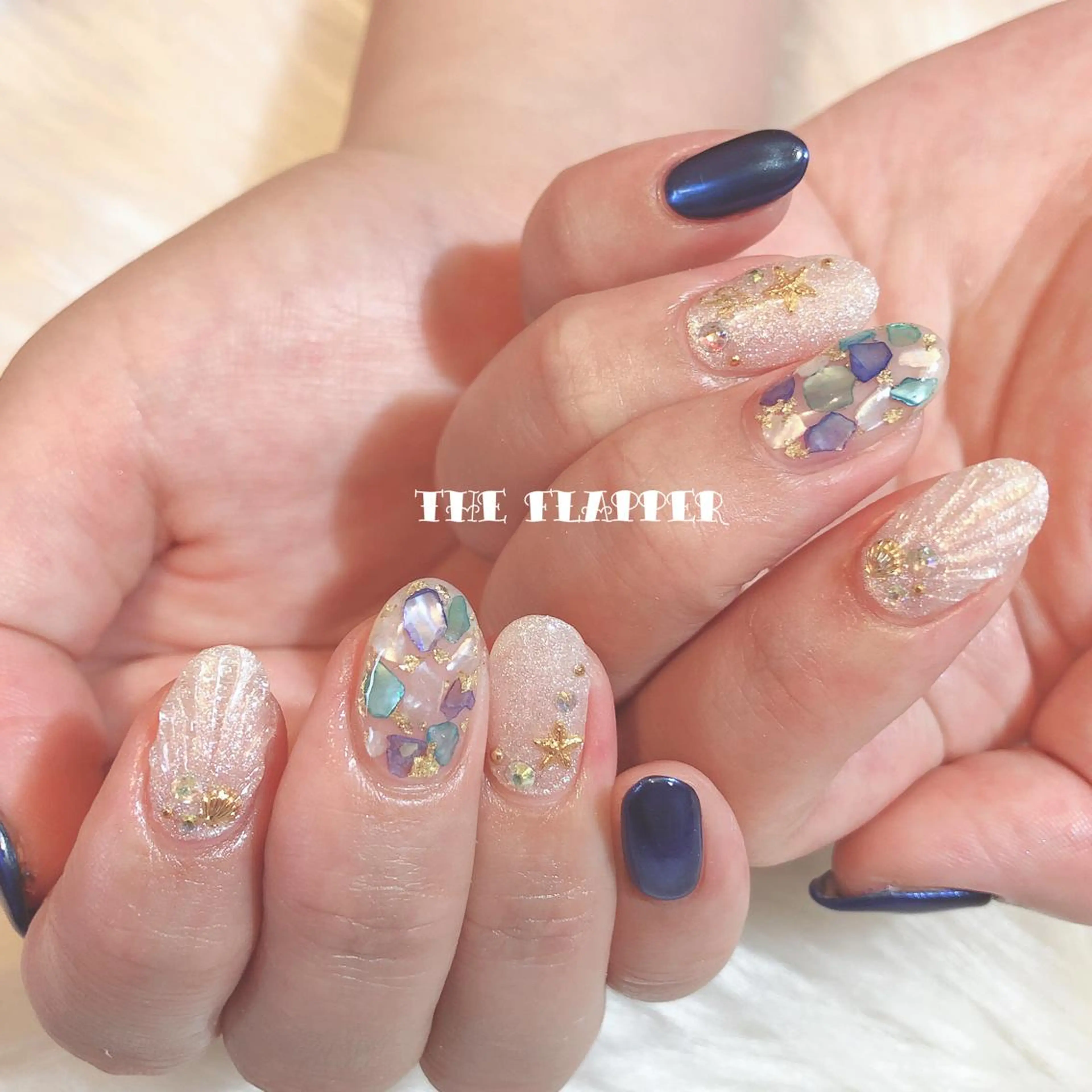 ネイル 持ち込み ハンドネイル フットネイル NailStudio THE FLAPPER所属・THE FLAPPERのネイルデザイン