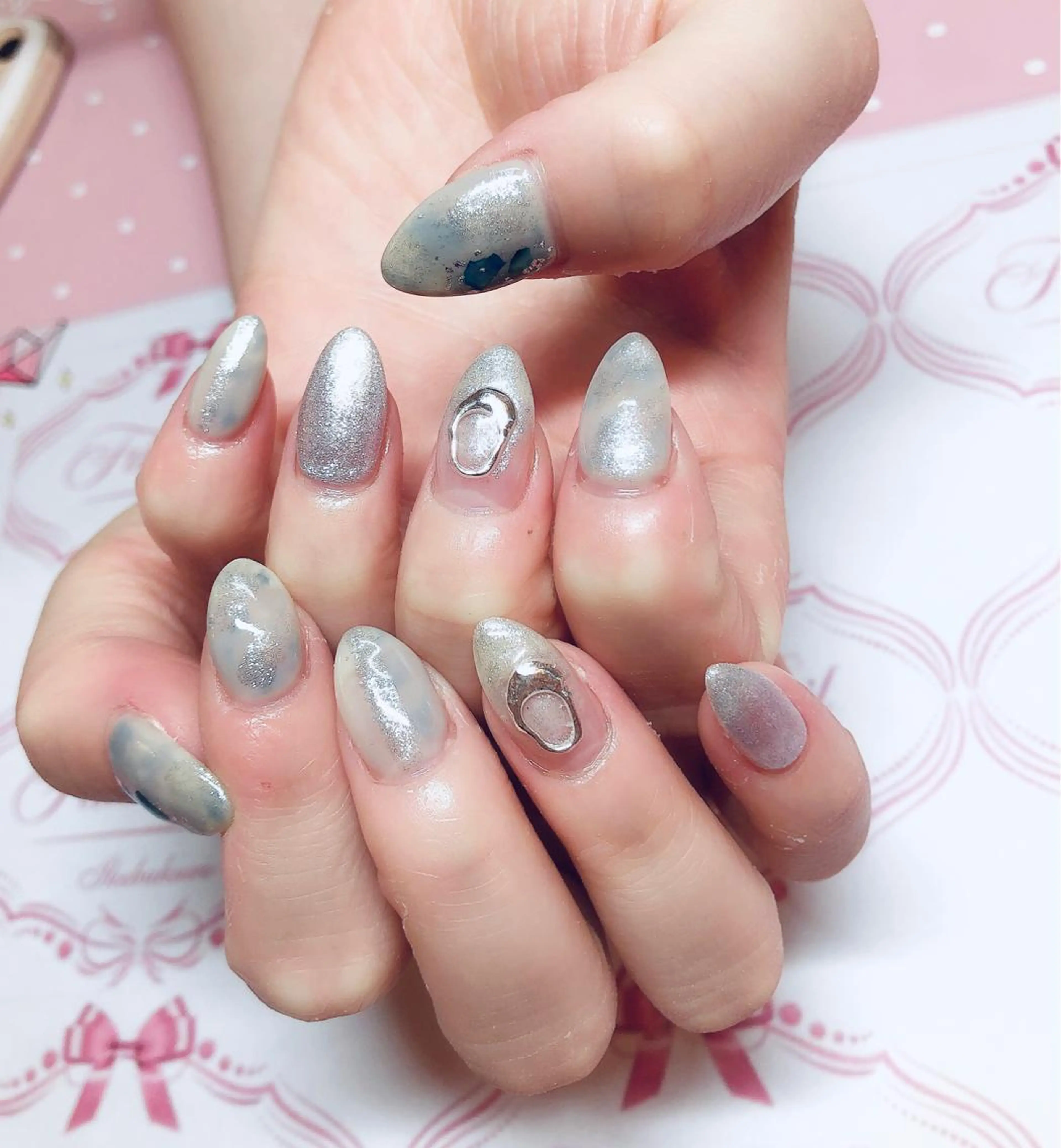 ネイル ジェルネイル パラジェル ハンドネイル ユキカ （ネイリスト）のネイルデザイン