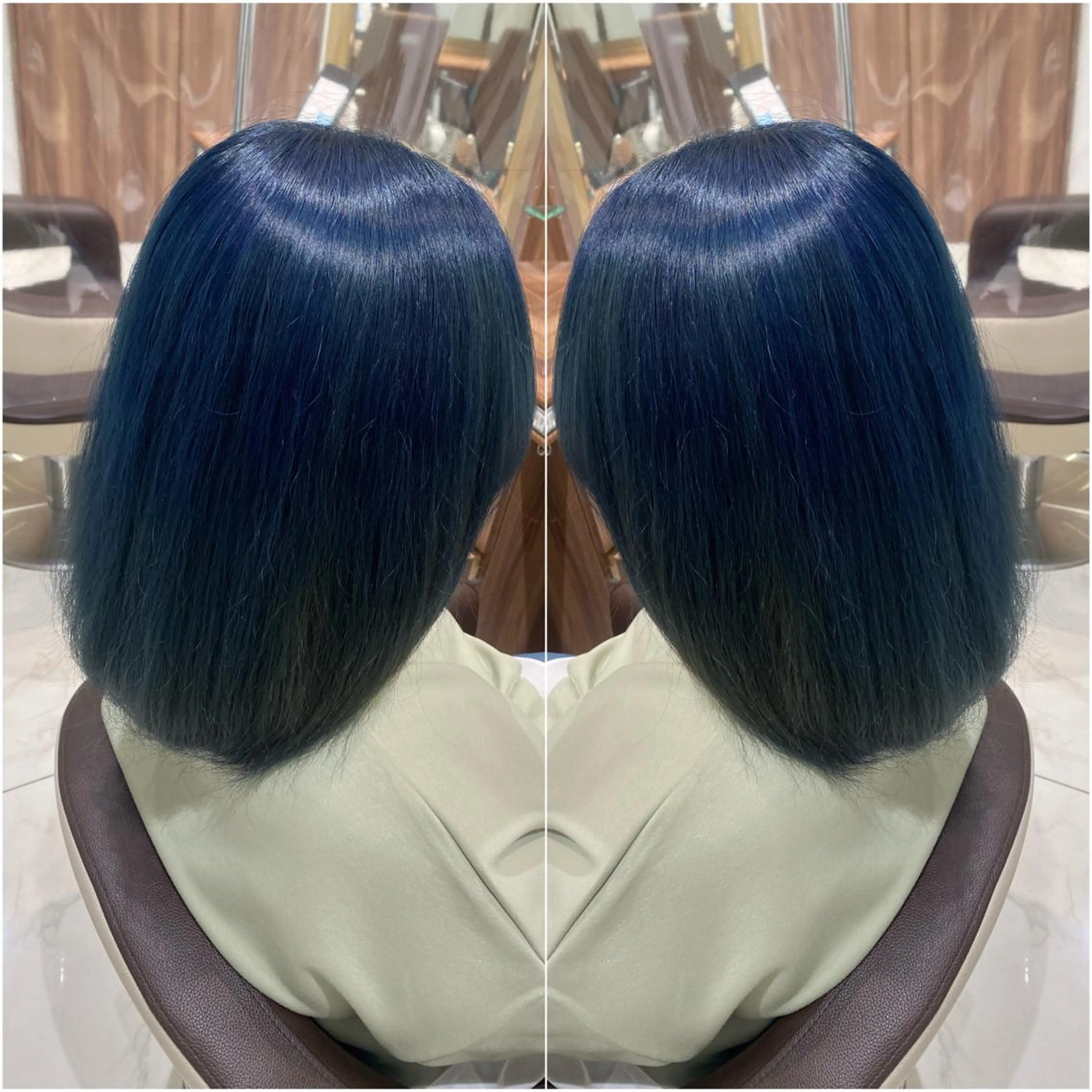 ミディアム カラー 全席個室　暖色カラー Zina松園優香🌸のヘアスタイル