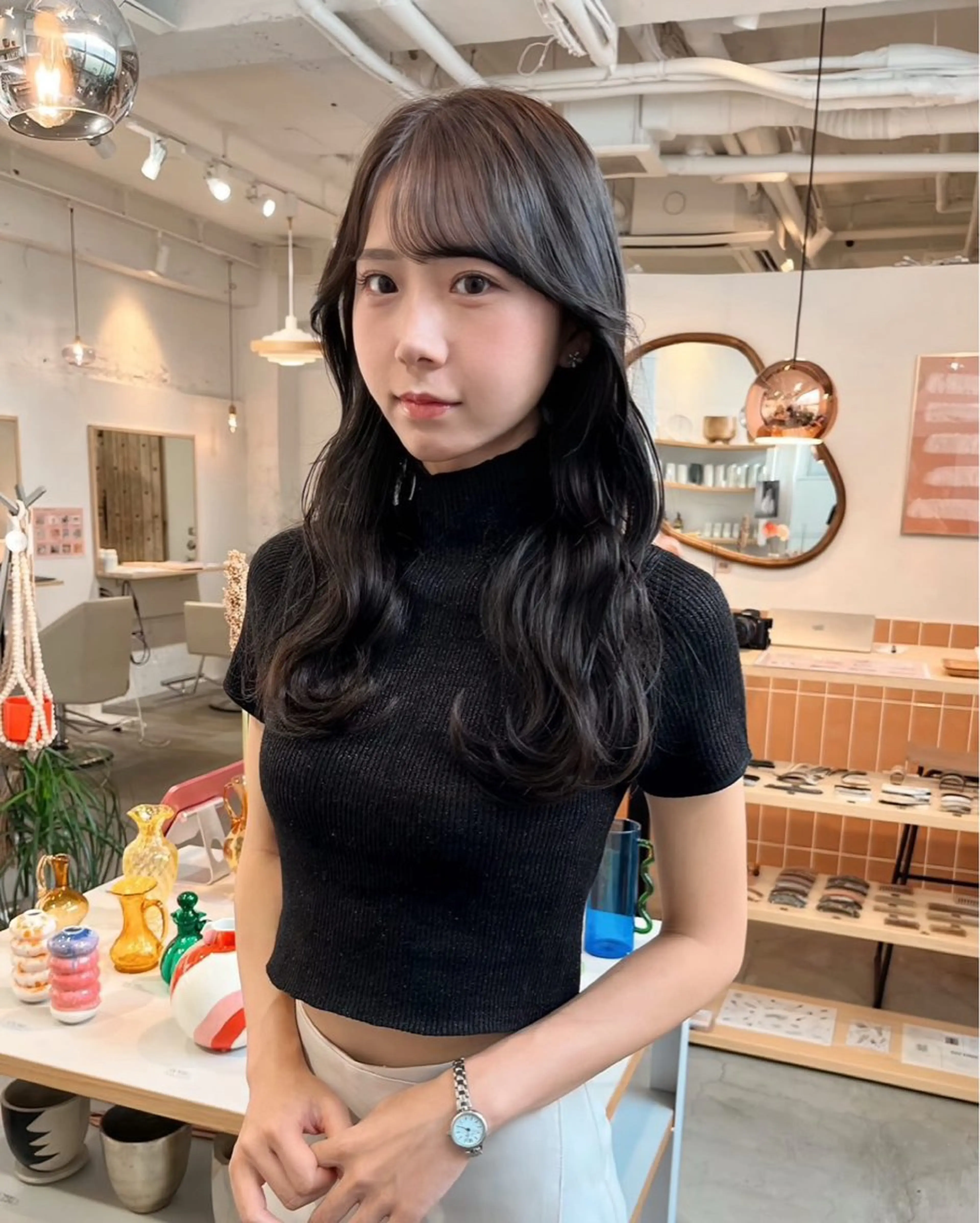 【髪質ケア】カット＋透明感カラー＋オージュア4stepTR¥17050→¥13640の写真