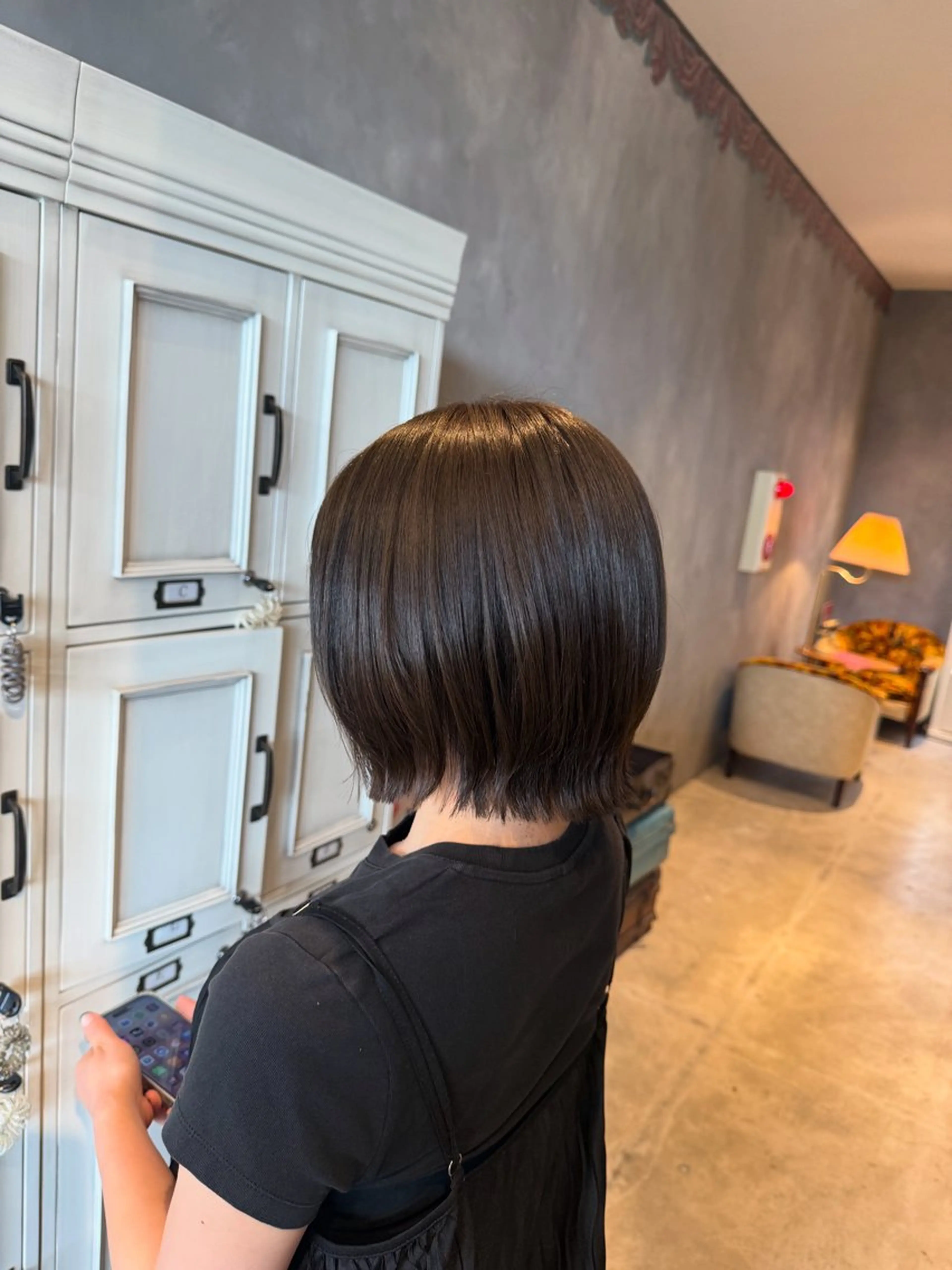 ショート ボブレイヤー ボブ レイヤーカット カット ヘアカラー トリートメント 似合わせカット/ レディース特化/佑月のヘアスタイル