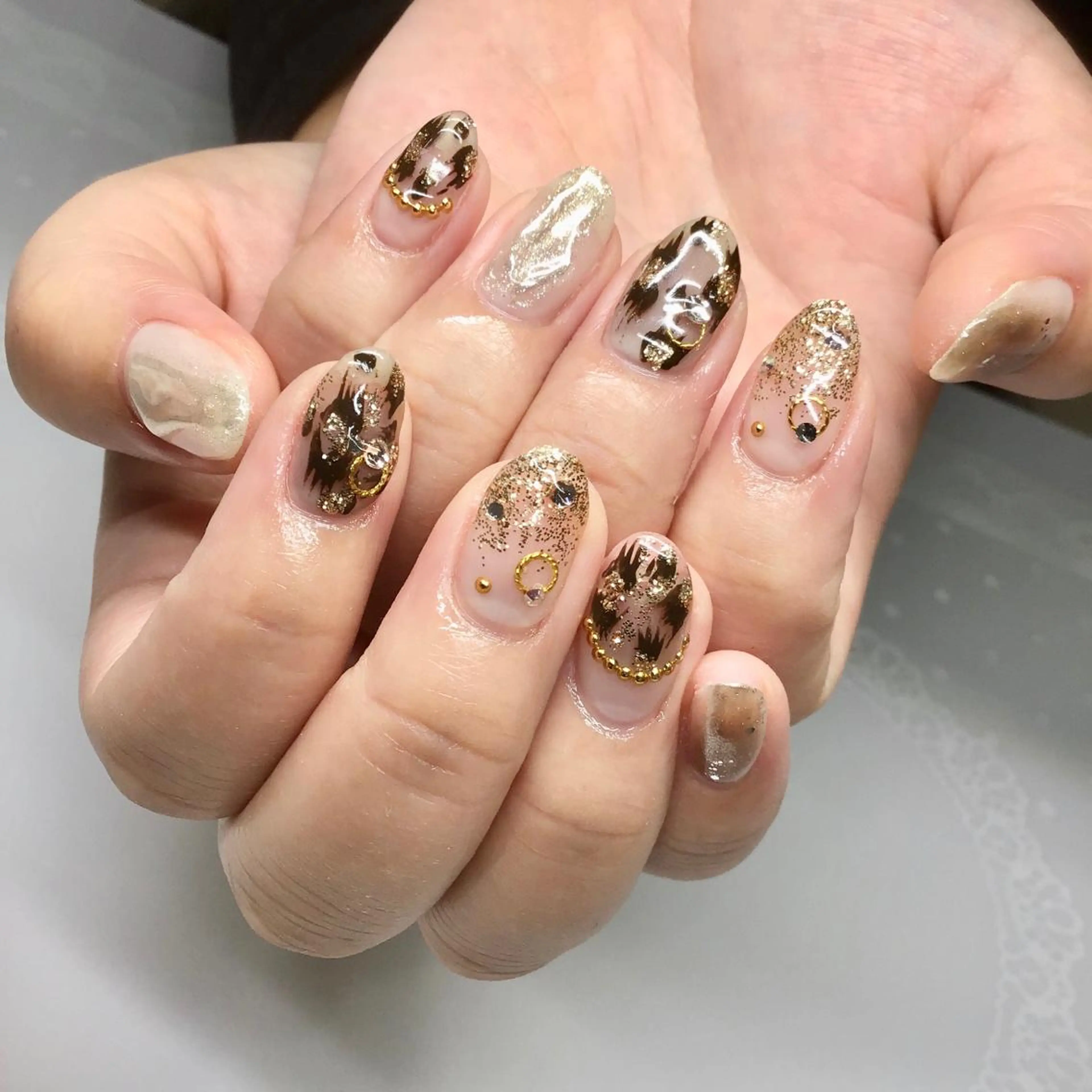 ロング カラー キッズ ネイル マツエク・マツパ 福田 加奈のネイルデザイン