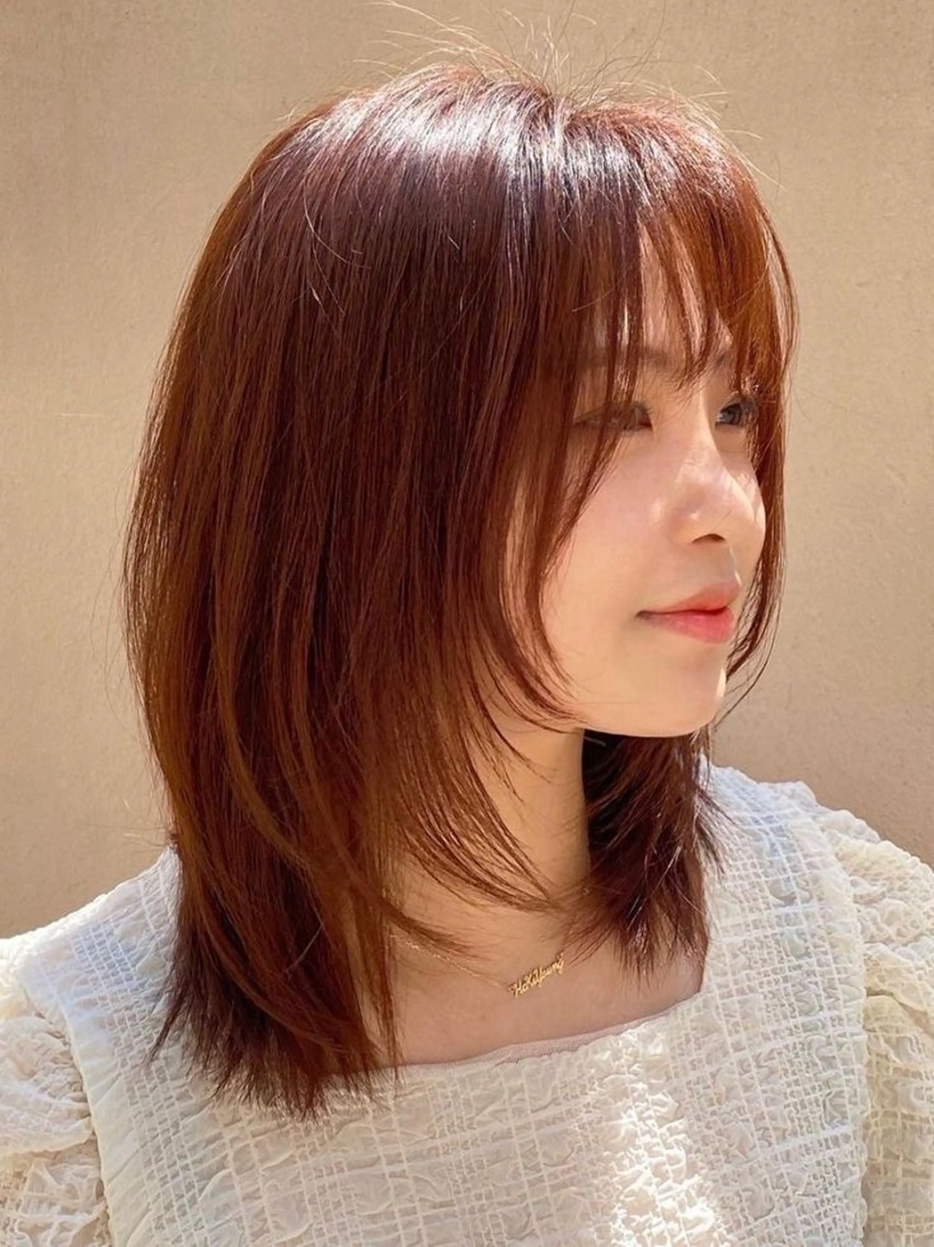 ロング カラー パーマ ヘアアレンジ 暖色💖ツヤ髪💖 masae🌼のヘアスタイル