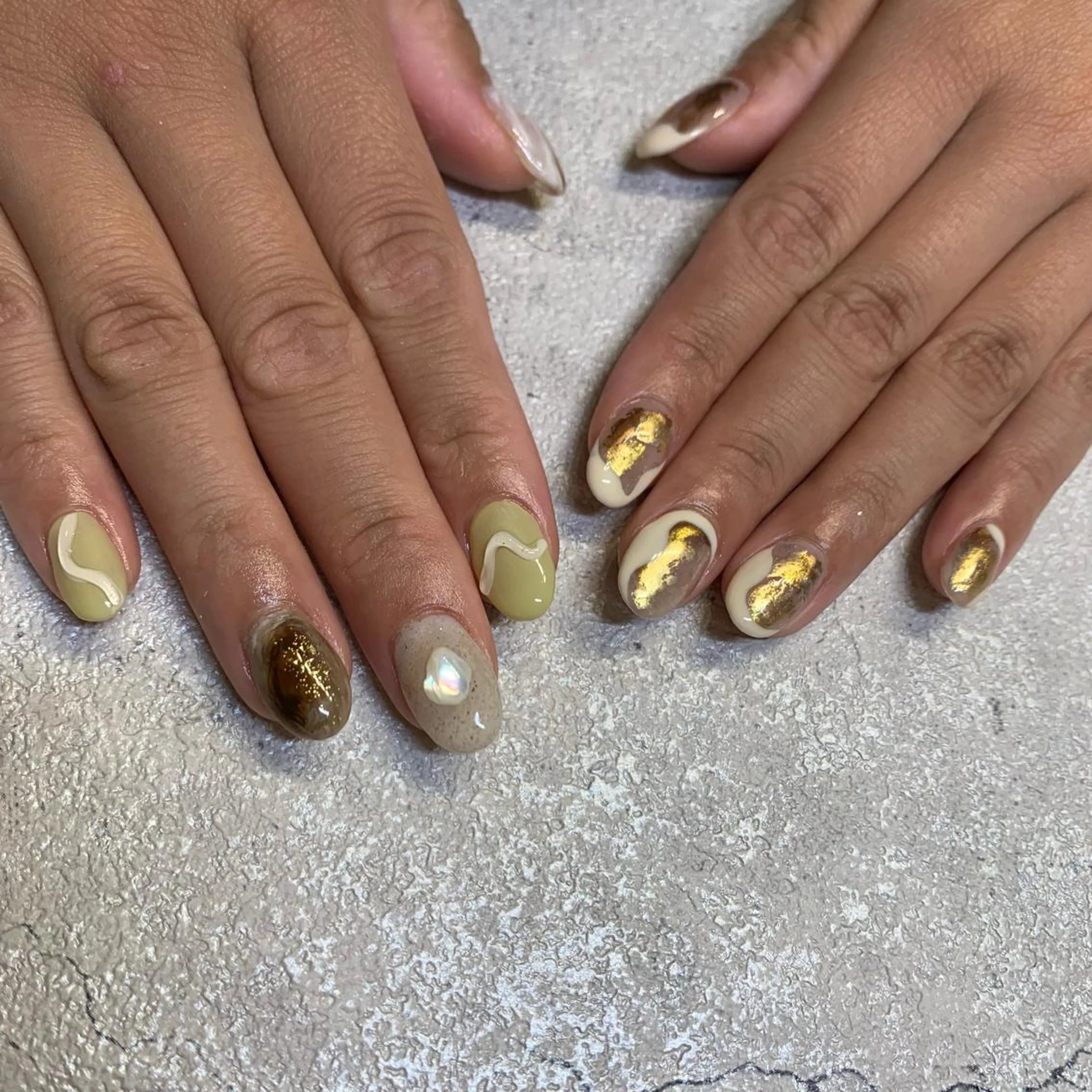 ネイル ハンドネイル Aimer Ciel エメシエル大宮ネイルのネイルデザイン