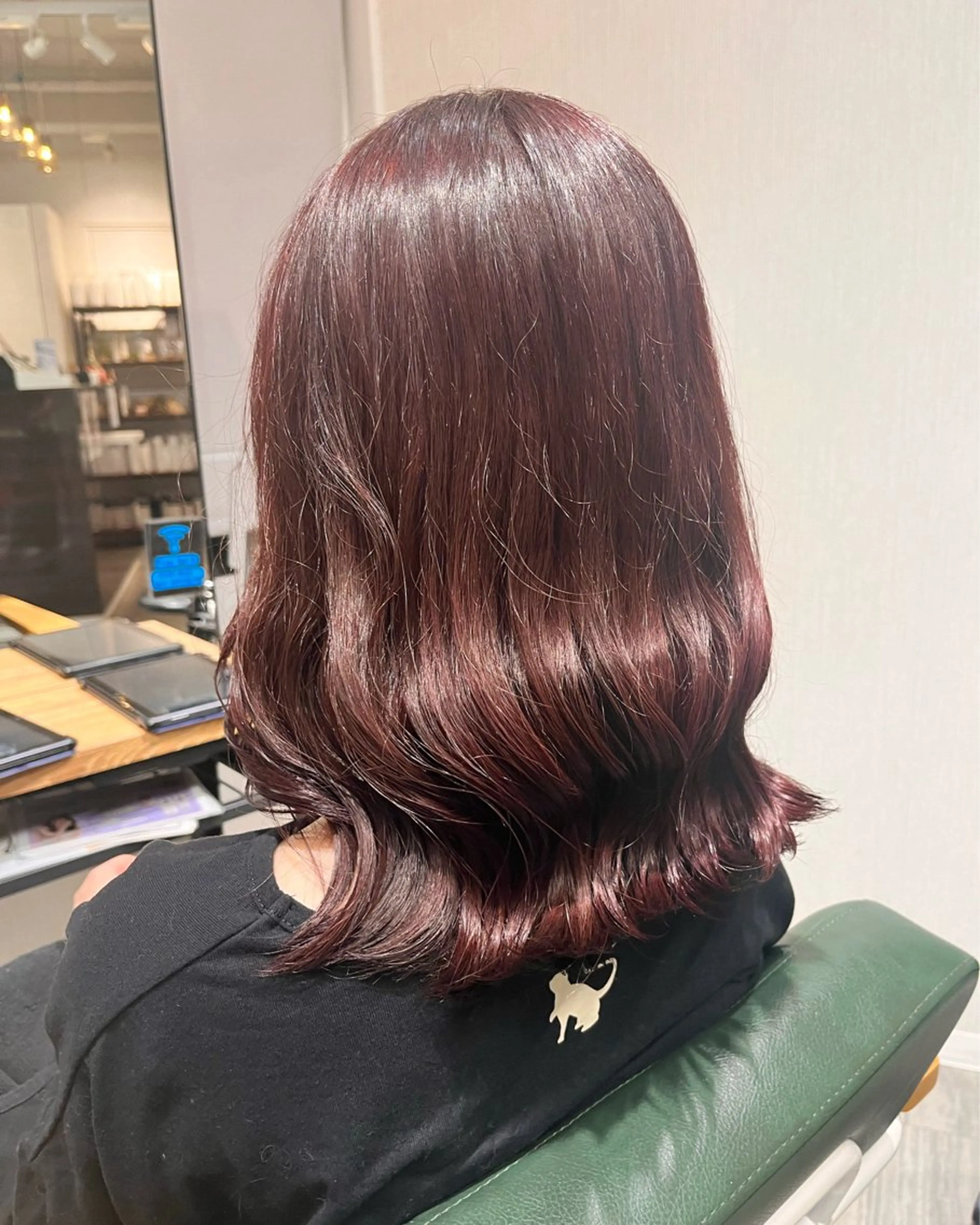 セミロング 🍒Ayana🍒 艶カラー🍒のヘアスタイル