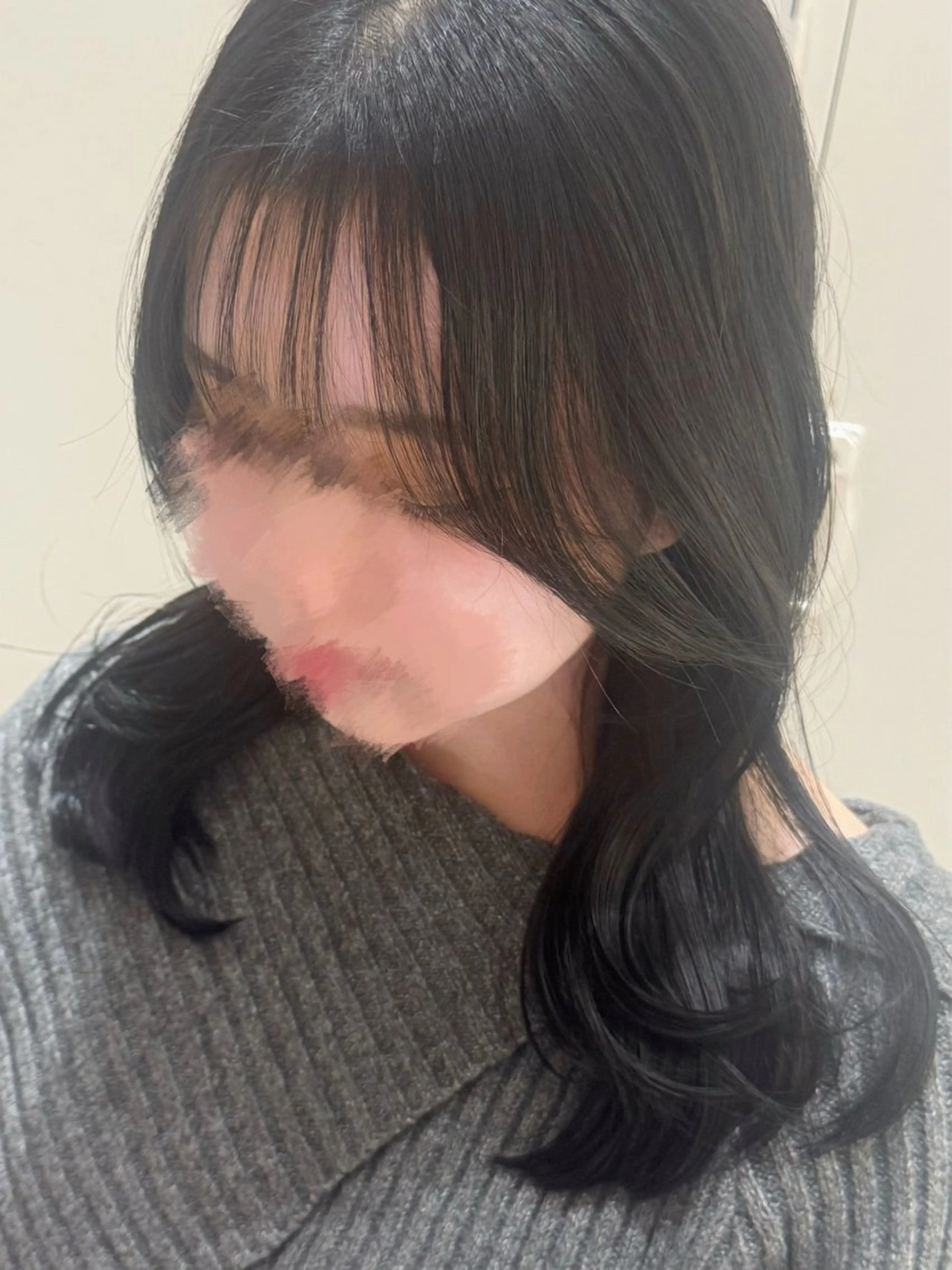 【 盛れる顔周り🩰‎🤍 】 前髪・顔周りcut + 顔周り縮毛矯正の写真