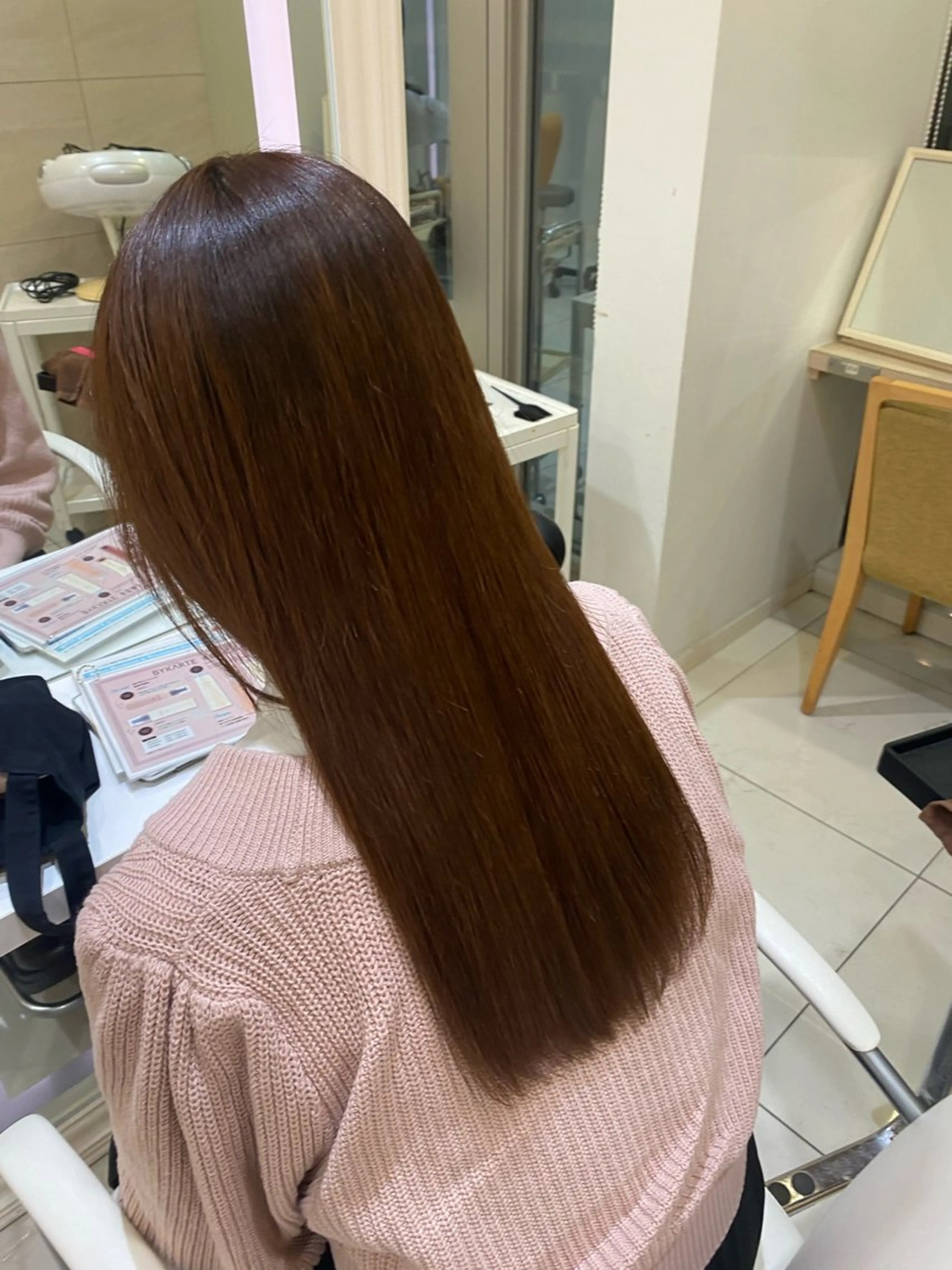 ロング パーマ カット 縮毛矯正 トリートメント mako︴ Euphoriaのヘアスタイル