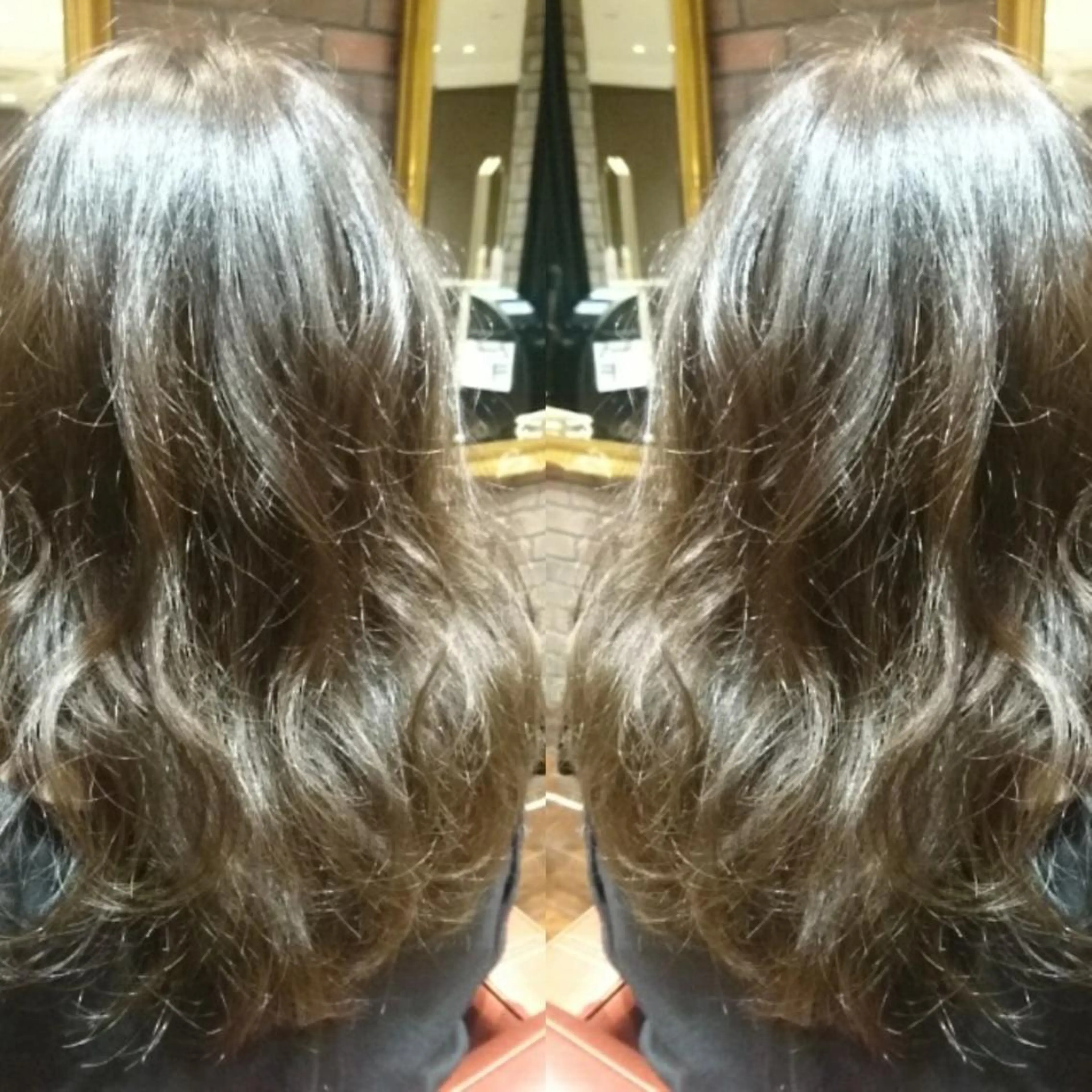 ロング カラー ハイライトカラー ハイライト 永島 さとみのマツエク・マツパデザイン