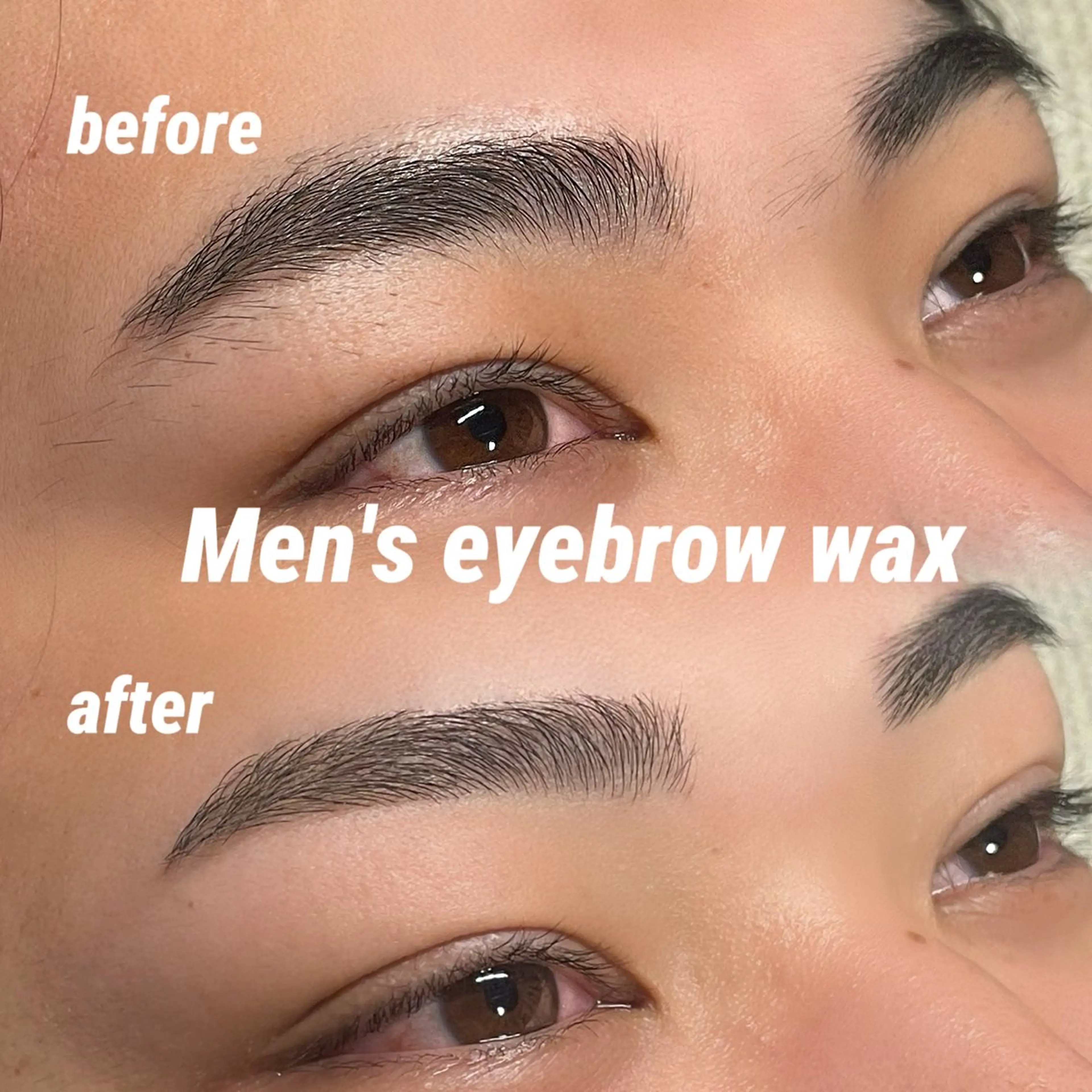 メンズ眉毛wax💫間引き+¥700の写真