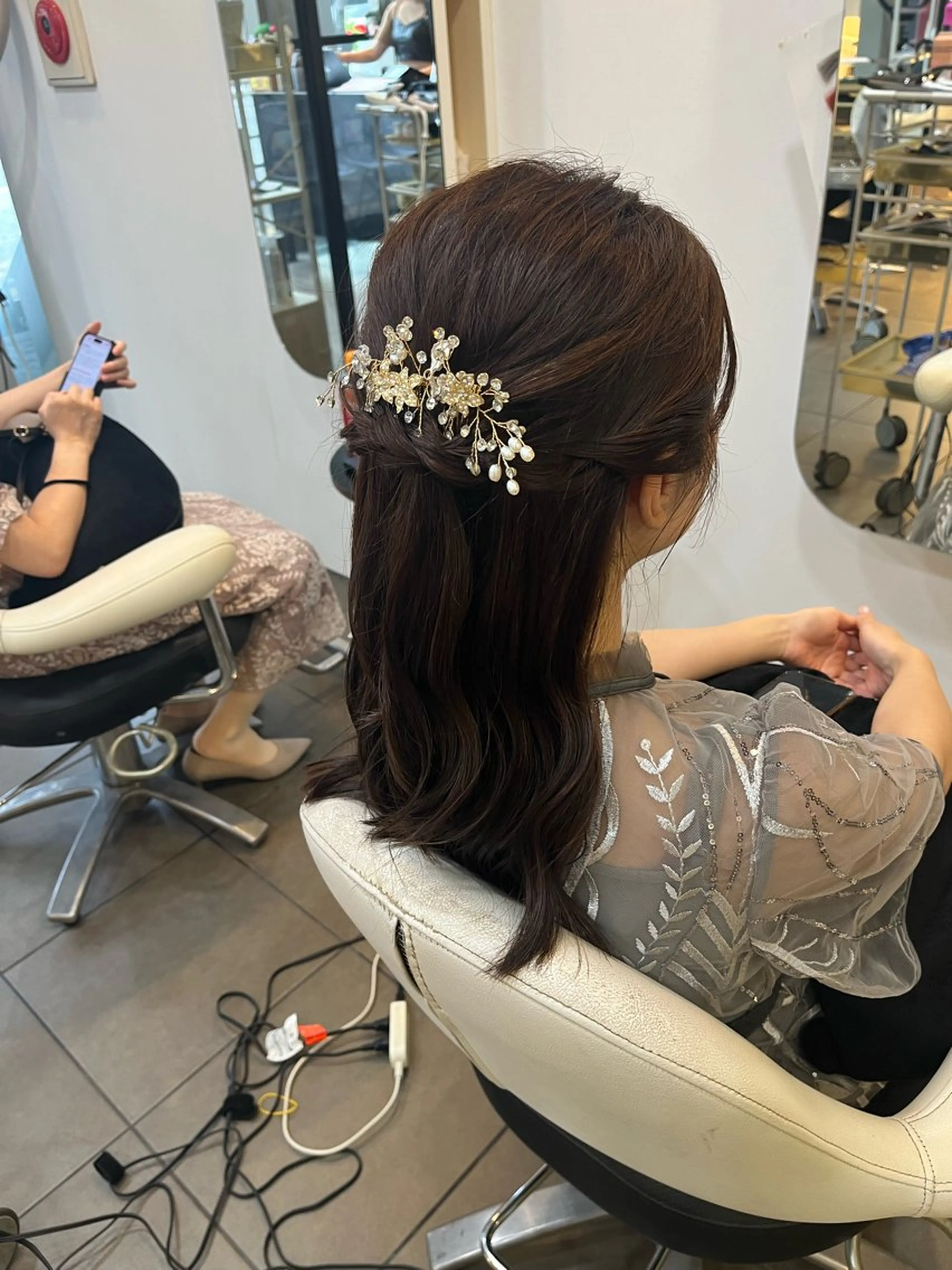 ヘアアレンジ 🫧透明感カラー☁️ 国分寺/むらさわ🧸のヘアスタイル