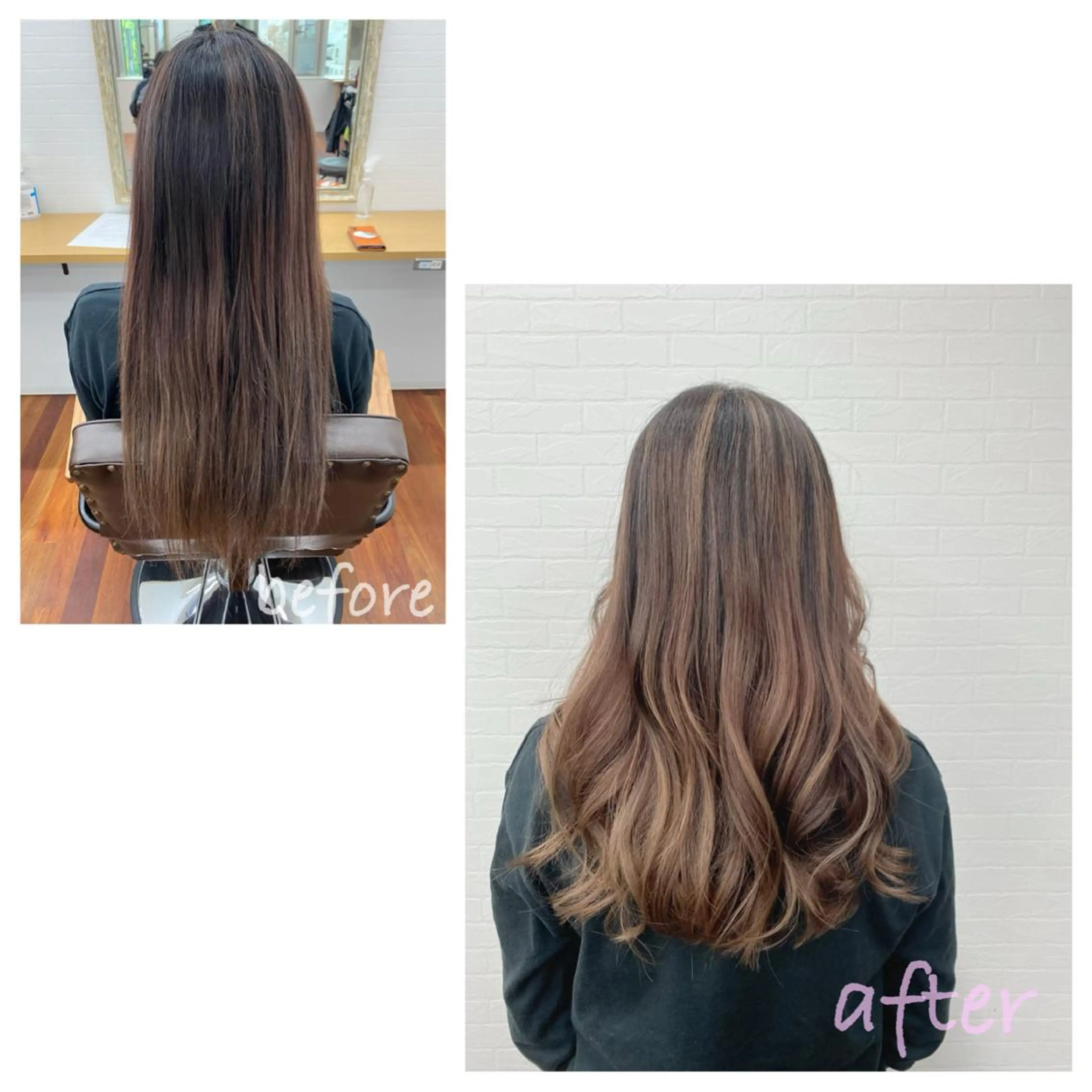 セミロング GRANLUSSO 〜グランルッソ駅前店所属・木口 嘉美のヘアスタイル