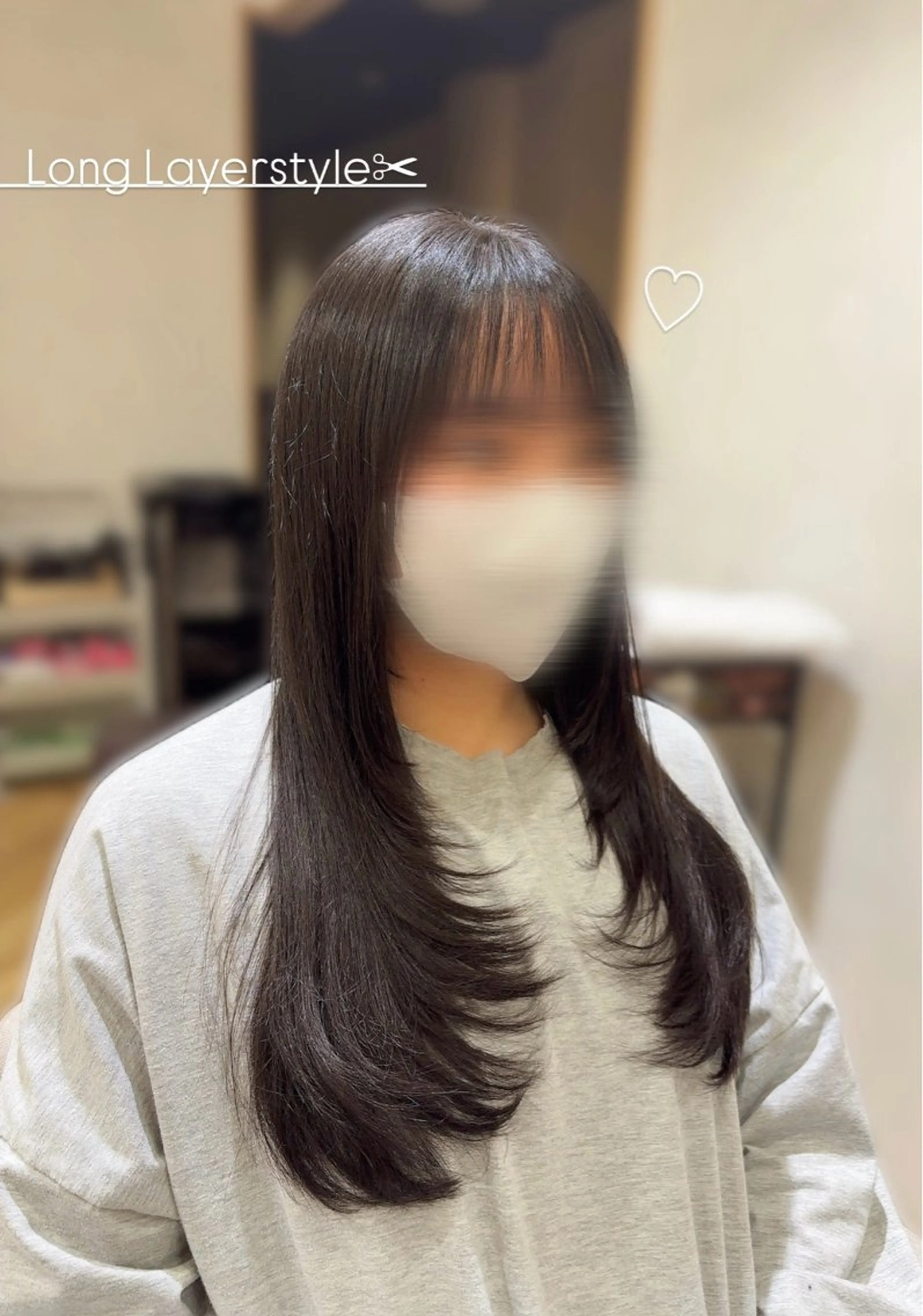 ロング ヘアアレンジ レイヤーカット ロング カット トリートメント 🌷MIREA🌷 LUANA 難波店のヘアスタイル