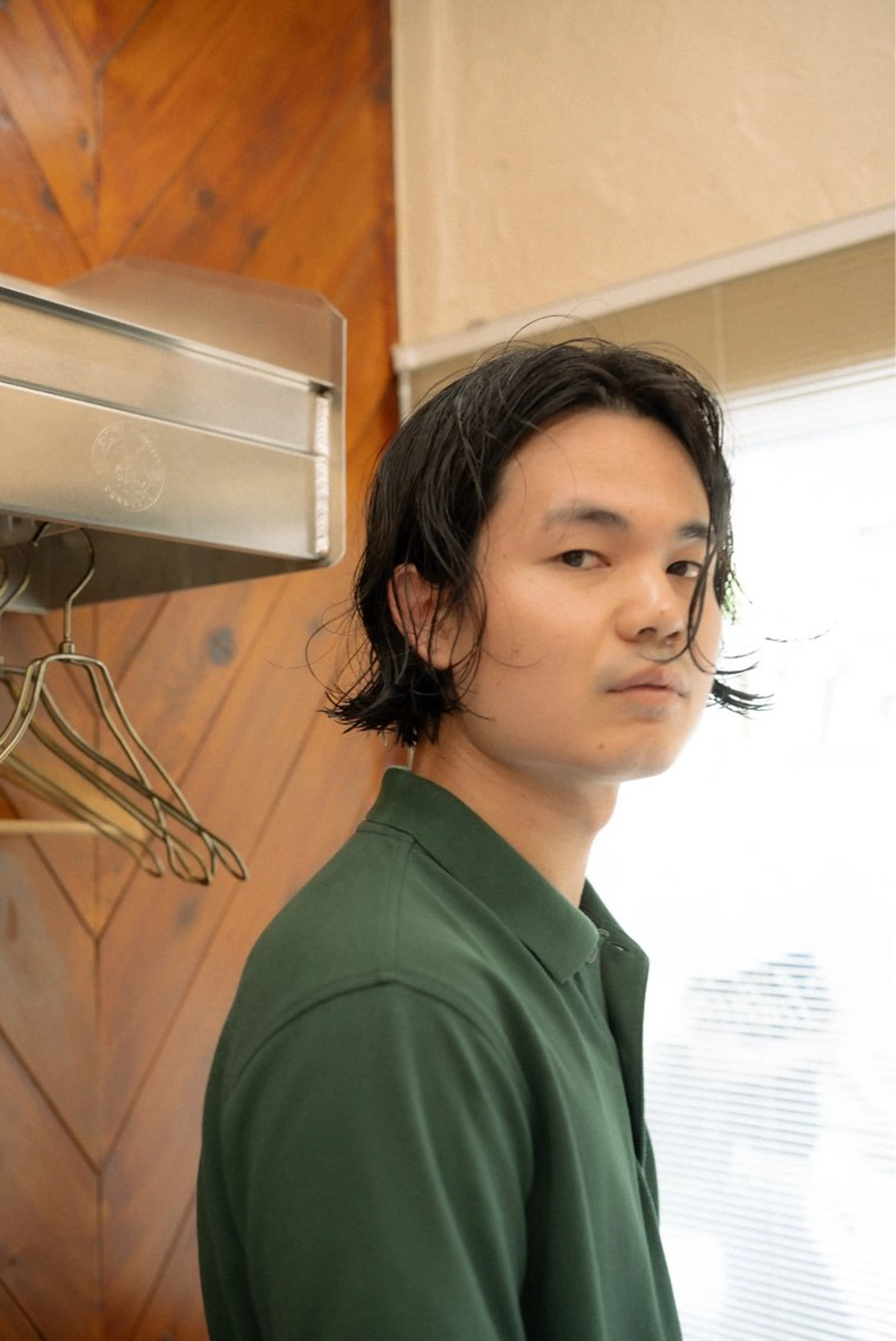 ミディアム カラー パーマ メンズ カット パーマ 🔗メンズサロン🔗 Kieのヘアスタイル