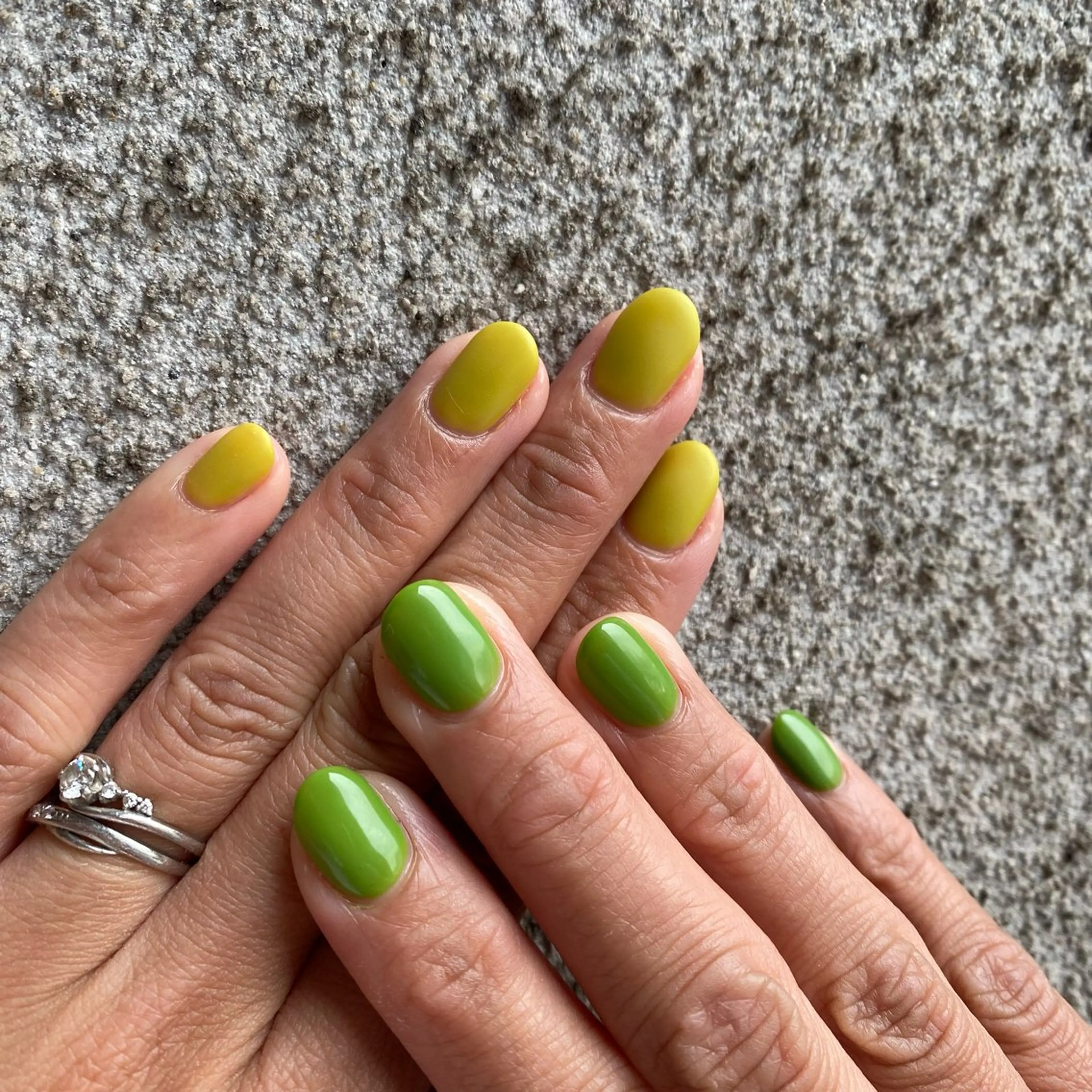 ネイル ジェルネイル 韓国ネイル マットネイル ワンカラーネイル lol's所属・lol's na2のネイルデザイン