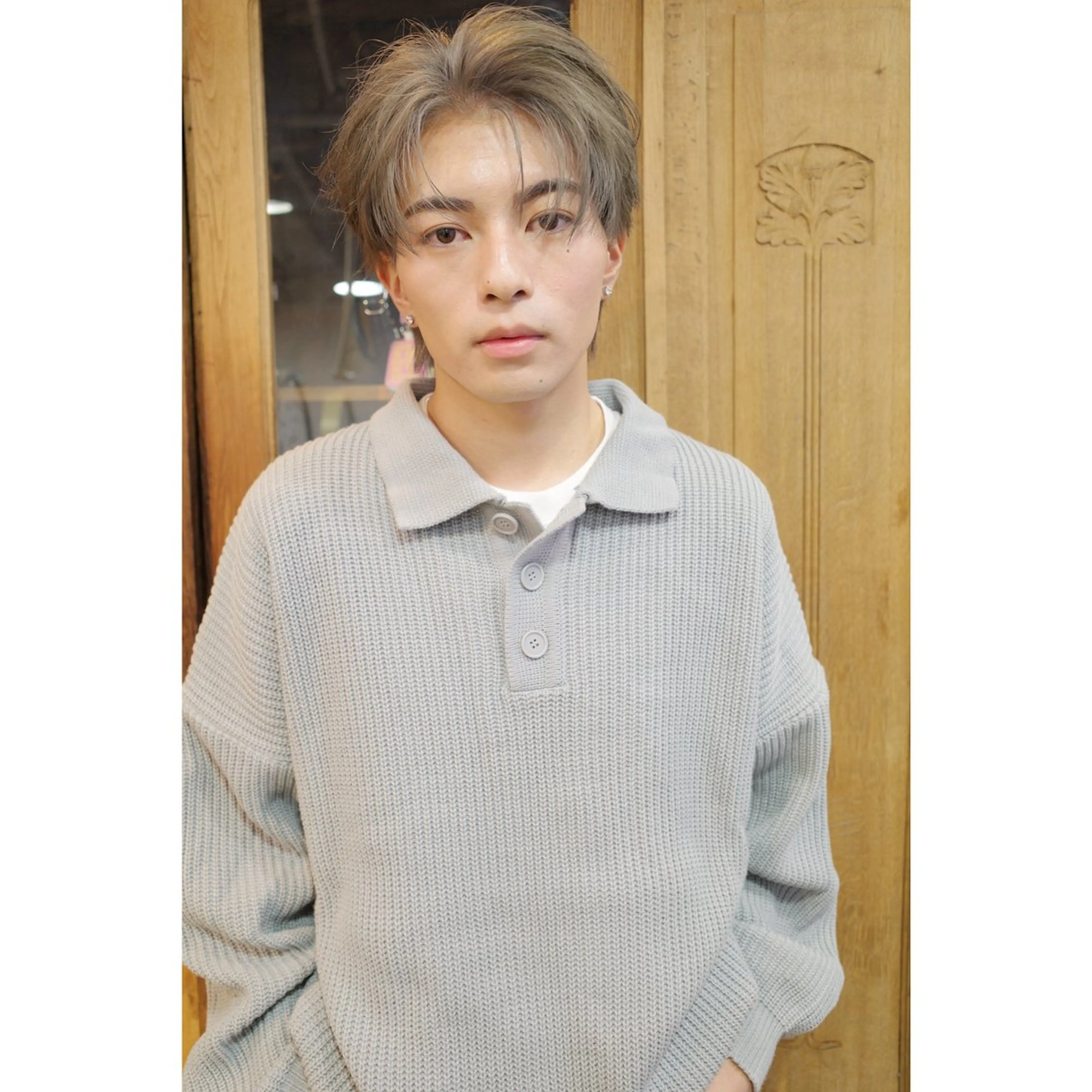 メンズ ヘアカラー キタダ ヒロキのヘアスタイル