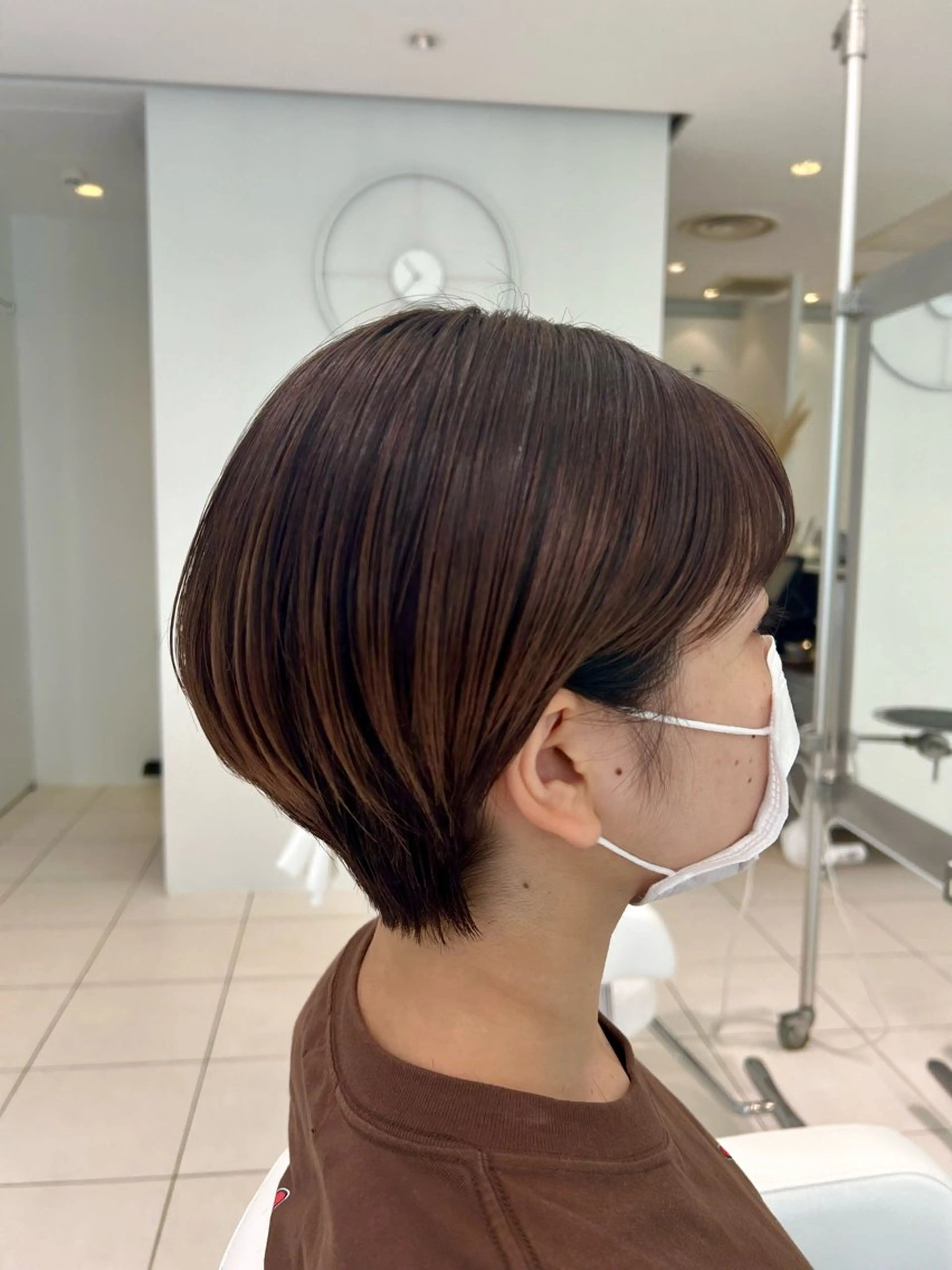 ショート RENJISHI  KICHIJOJI所属・🌈🧡ヤマダ ヒロナ🌈🧡のヘアスタイル